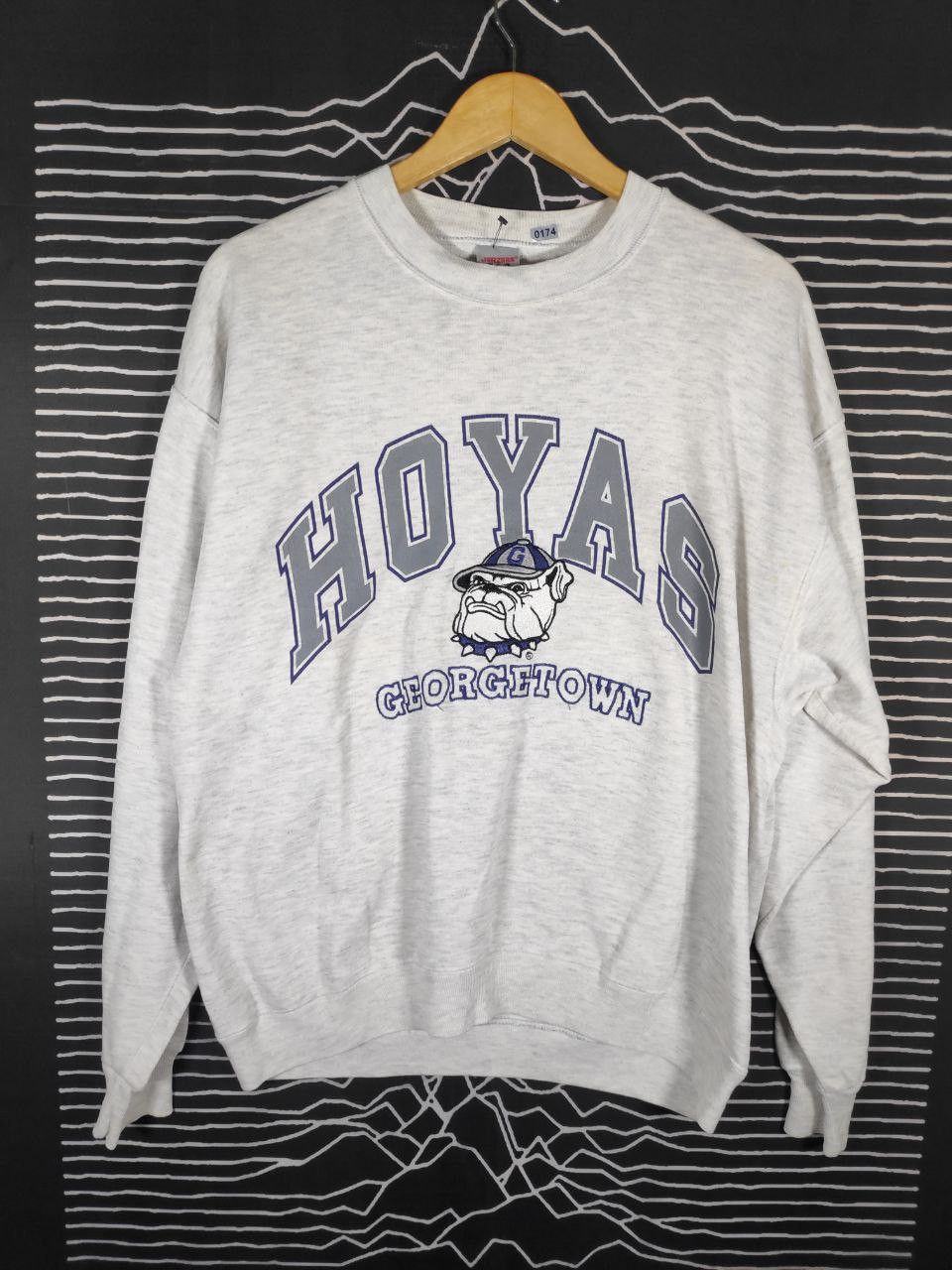 Jerzees Vtg 90s Georgetown Hoyas American Sports Sweatshirt Size L Size US L / EU 52-54 / 3 - 1 Thumbnail