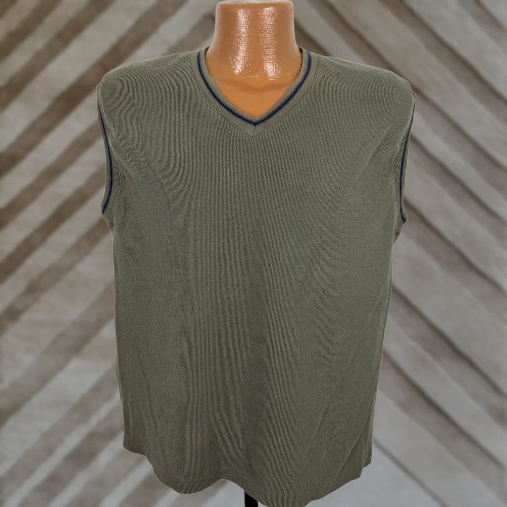 Faded Glory VINTAGE Faded Glory Mens Sweater Vest Shirt XS? Size US M / EU 48-50 / 2 - 1 Thumbnail