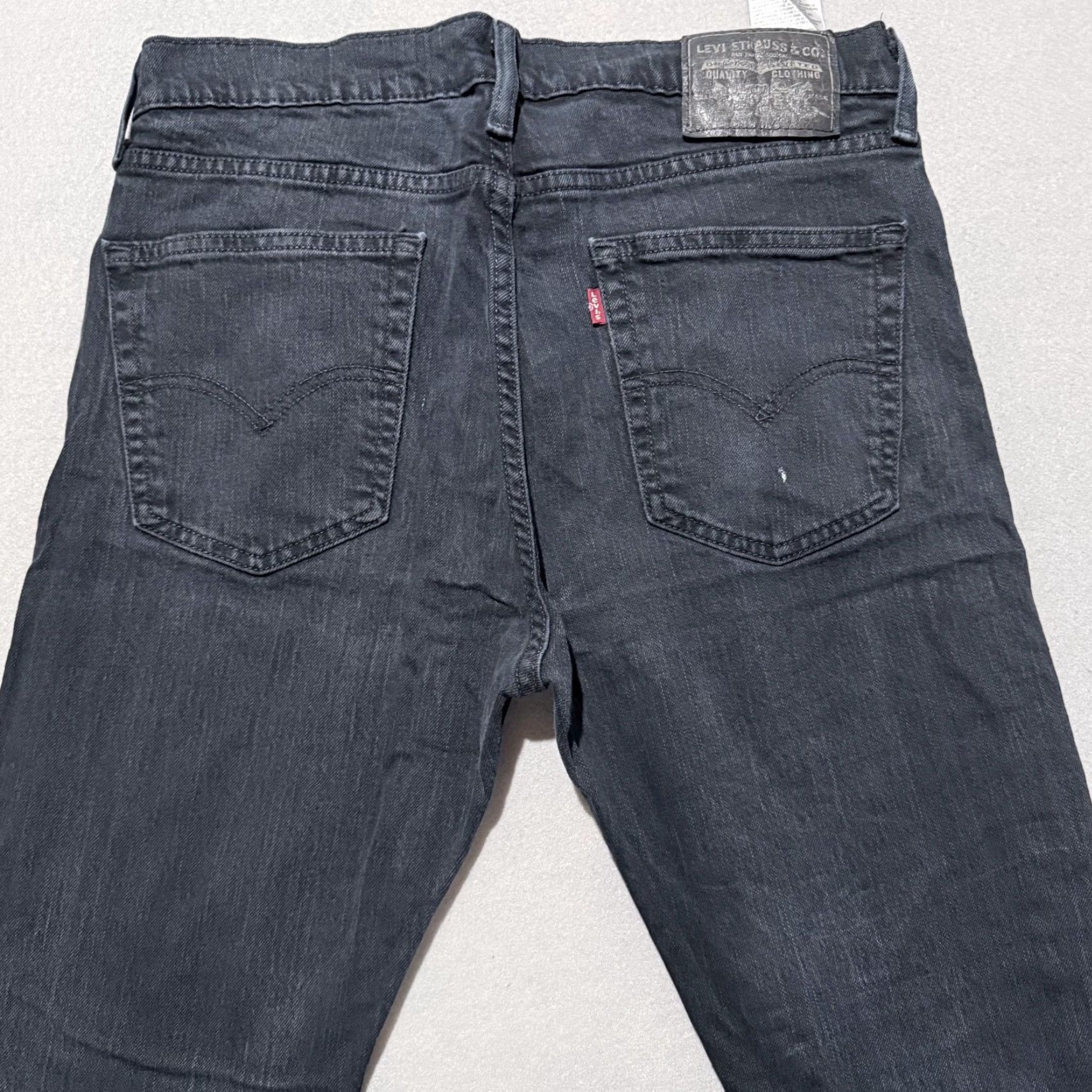Levi's Levi’s Slim Fit Straight Jeans Mens Blue Denim Mid Rise 32x32 5-Pocket Design Denim Jeans Blue Men Size US 32 / EU 48 - 4 Thumbnail