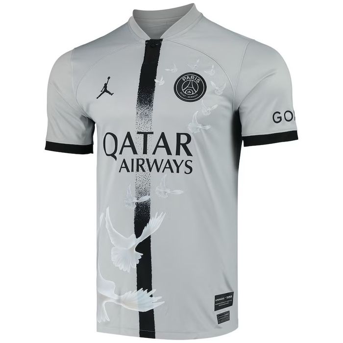 Psg x cheap jordan white jersey