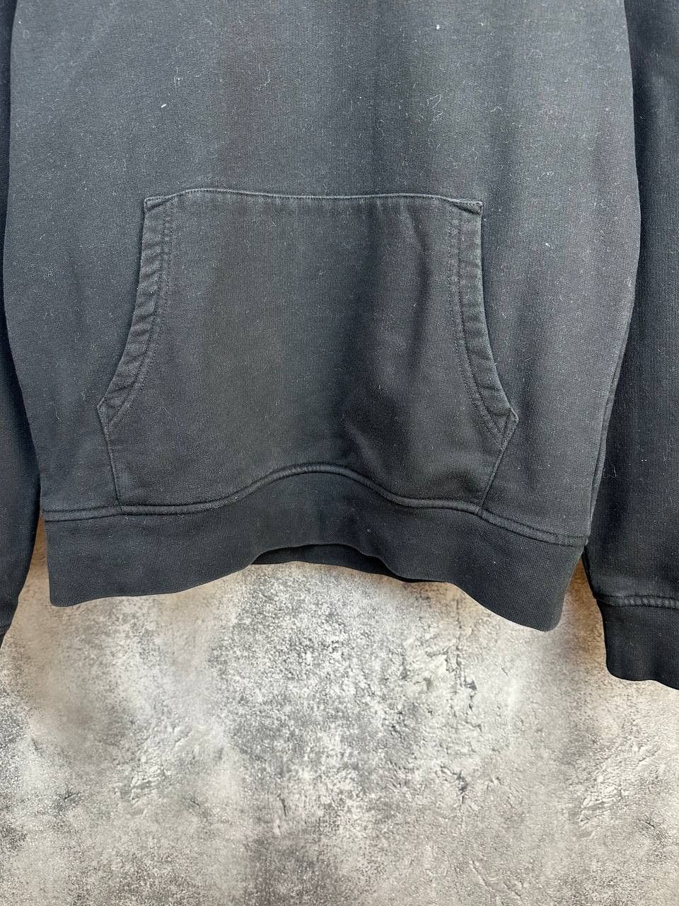 Belstaff Belstaff Hoodie Black Pullover w/ Big Logo Cotton Size US S / EU 44-46 / 1 - 8 Thumbnail