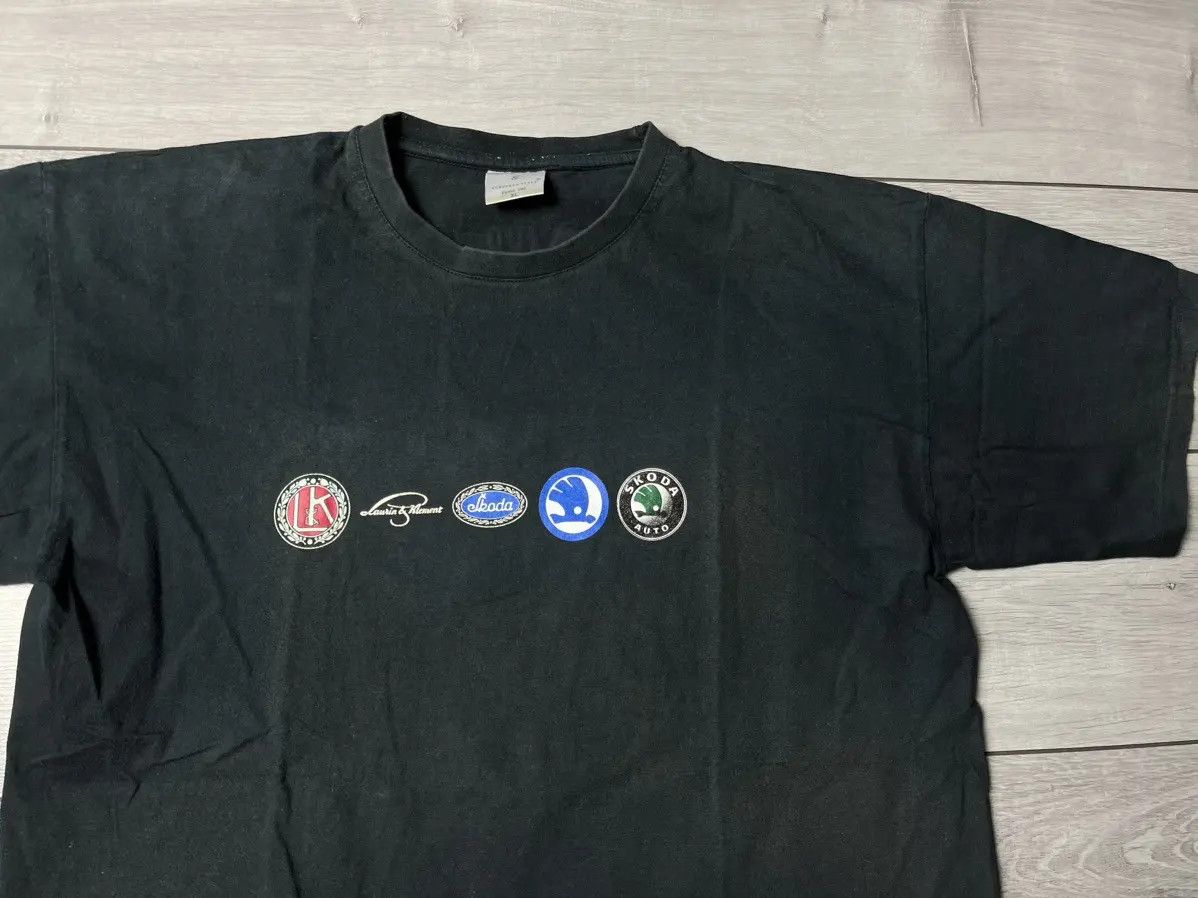 Band Tees Vintage skoda auto 100 years T-shirt size XLARGE Size US XL / EU 56 / 4 - 3 Thumbnail