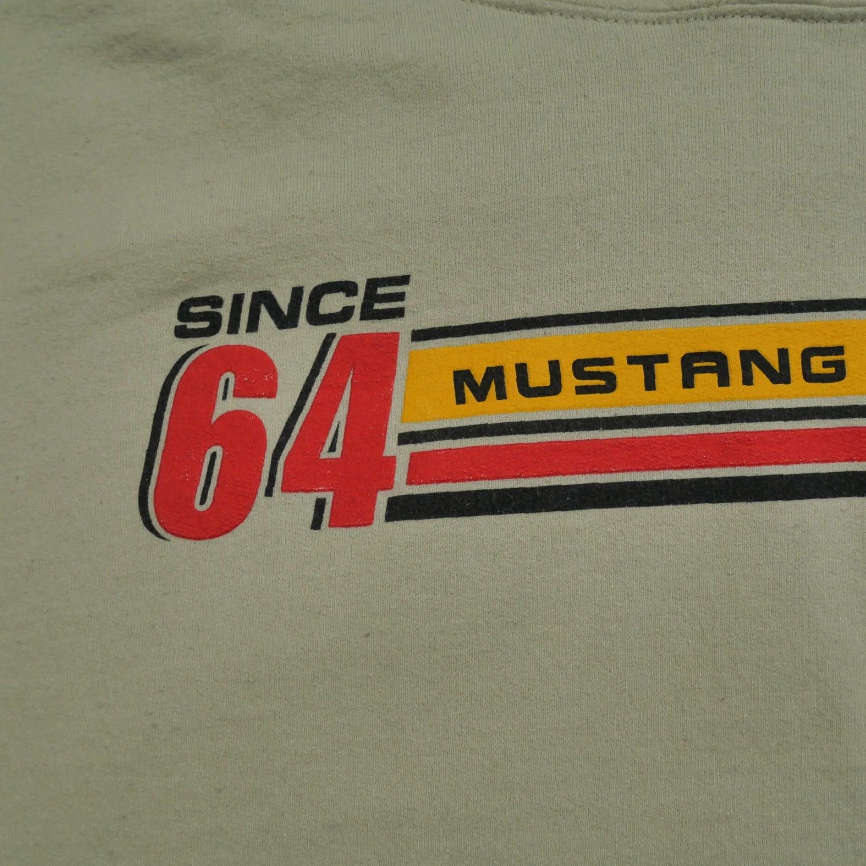 Ford Ford Hoodie Mens XL Brown Pullover Hooded Logo Ford Mustang Sports Car Size US XL / EU 56 / 4 - 5 Thumbnail
