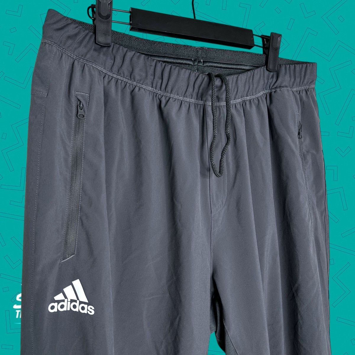 Adidas Adidas Nylon Track Pants Size US 34 / EU 50 - 2 Thumbnail