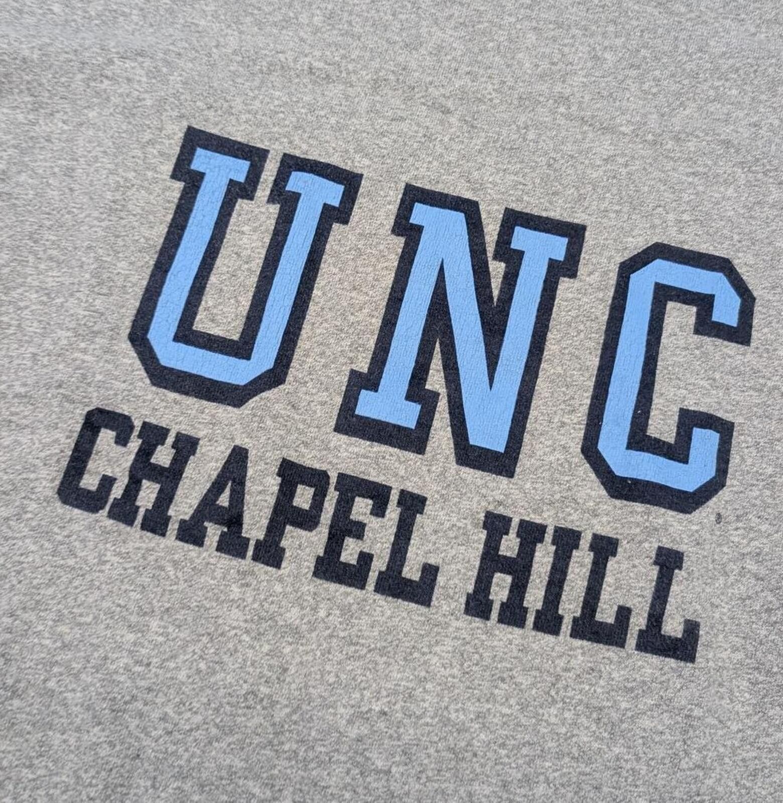 Vintage Vintage 90s University of North Carolina Chapel Hill T-shirt Size US M / EU 48-50 / 2 - 2 Thumbnail