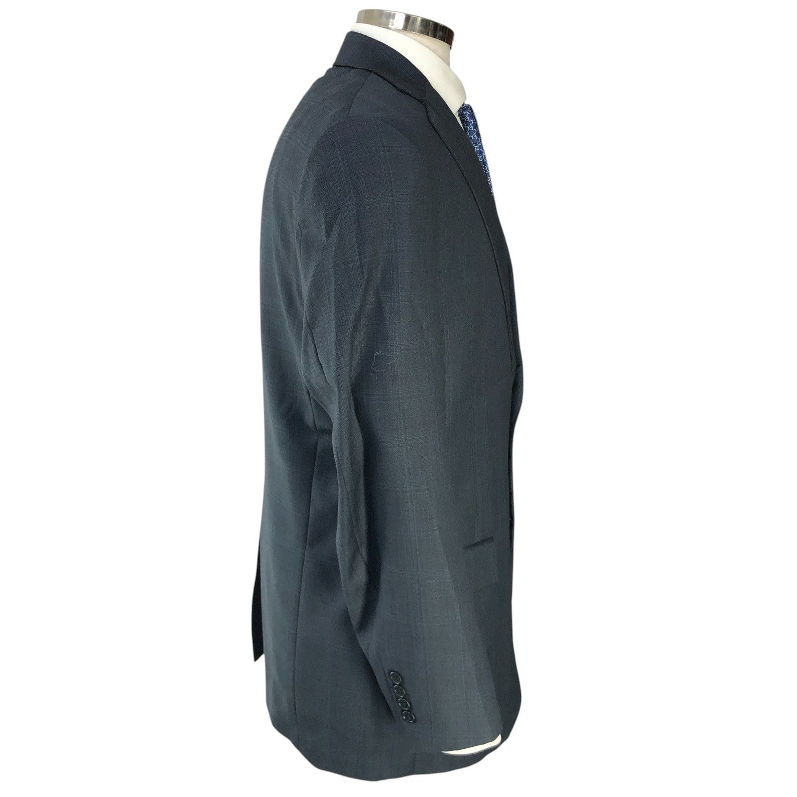 Hart Schaffner Marx Hart Schaffner Marx HSM Size 40R Sport Coat Windowpane Size 40R - 11 Thumbnail