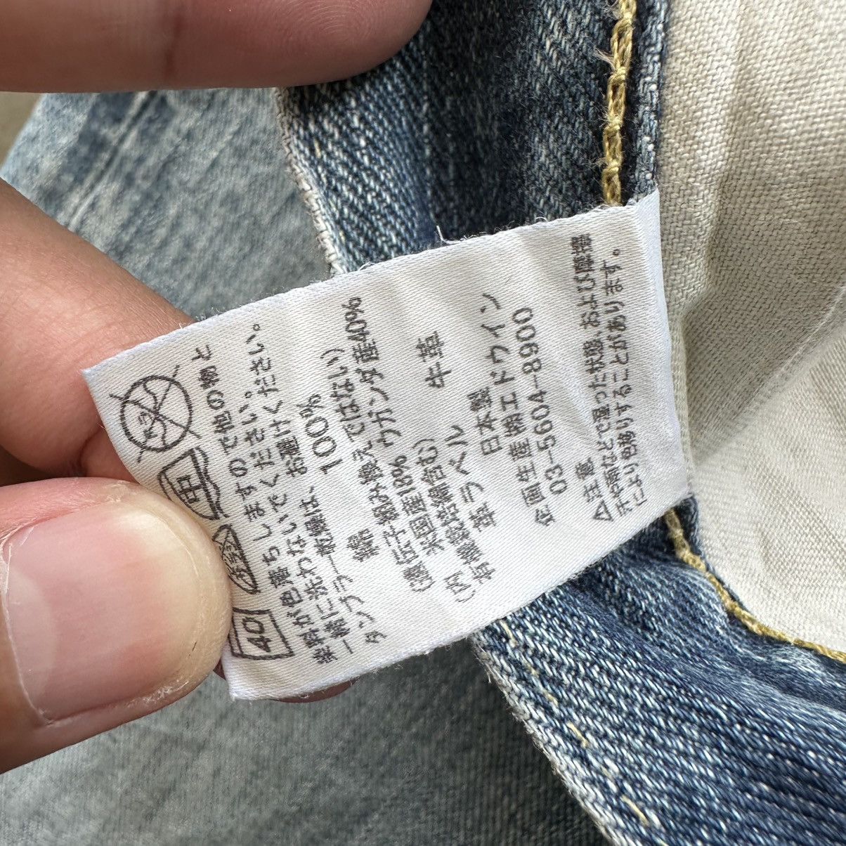 Japanese Brand Vintage LEE Rider FLARE Bootcut Distressed Denim Jean Pant Size US 29 - 9 Thumbnail