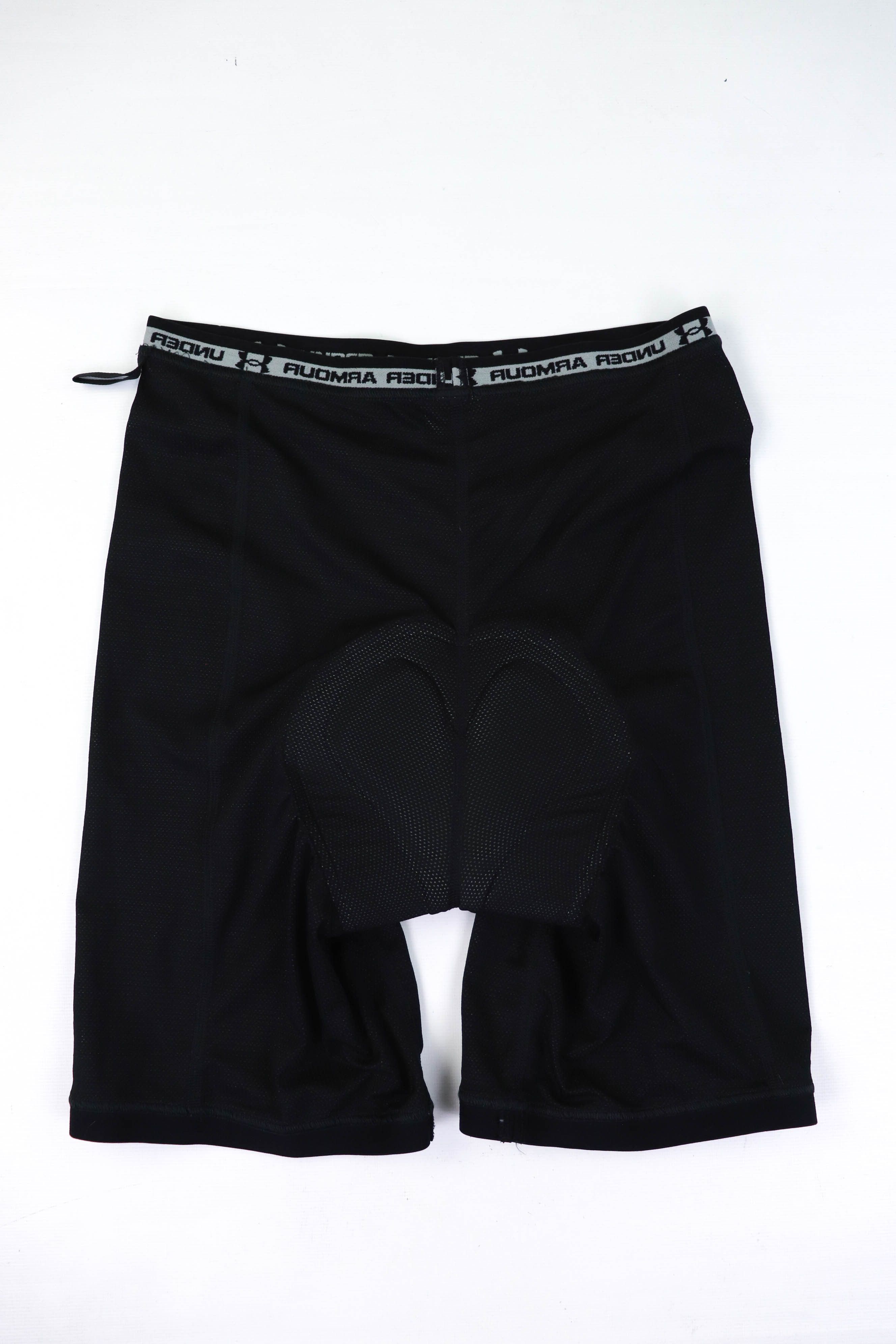 Under Armour 00s Vintage Under Armour 2in1 Transform Black Cycling Shorts Size US 34 / EU 50 - 5 Thumbnail