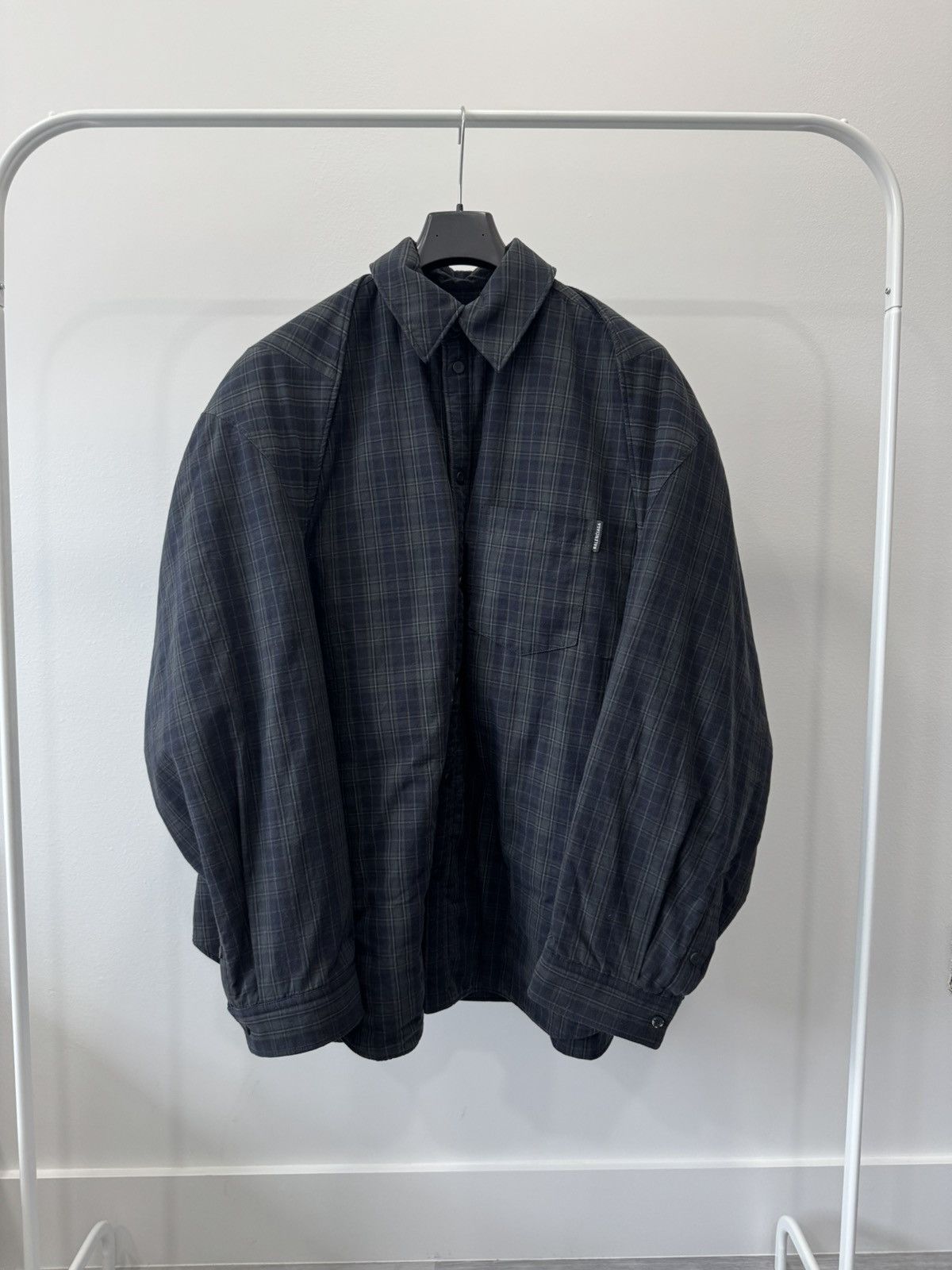 Balenciaga Balenciaga check padded flannel Size US S / EU 44-46 / 1 - 1 Thumbnail