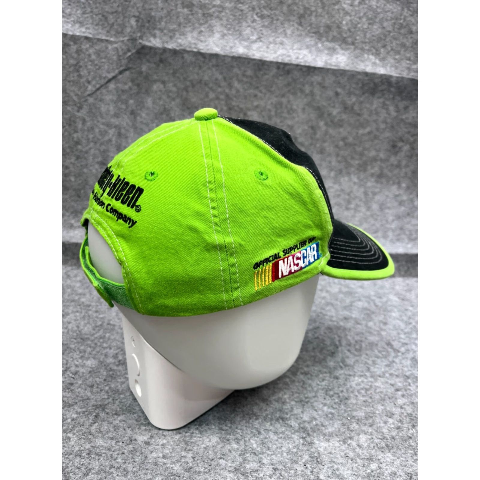 Vintage Gorman Foy Safety Kleen 50 Years Hat Cap Strap Back Adult One Size Black Green Cotton Baseball Cap Men Size ONE SIZE - 7 Thumbnail