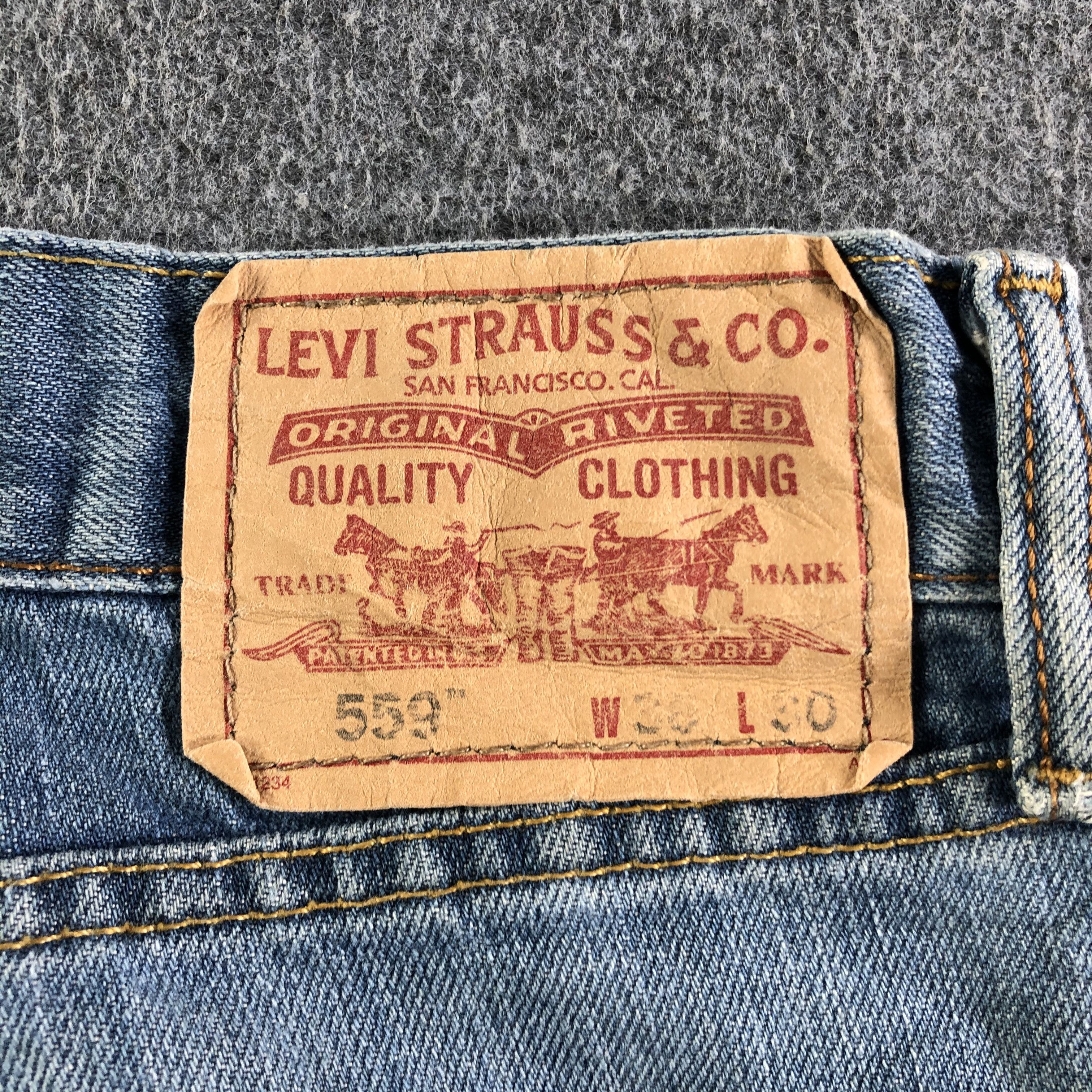 Levi's Vintage Levis 559 Jeans-J4486 Size US 38 / EU 54 - 5 Thumbnail