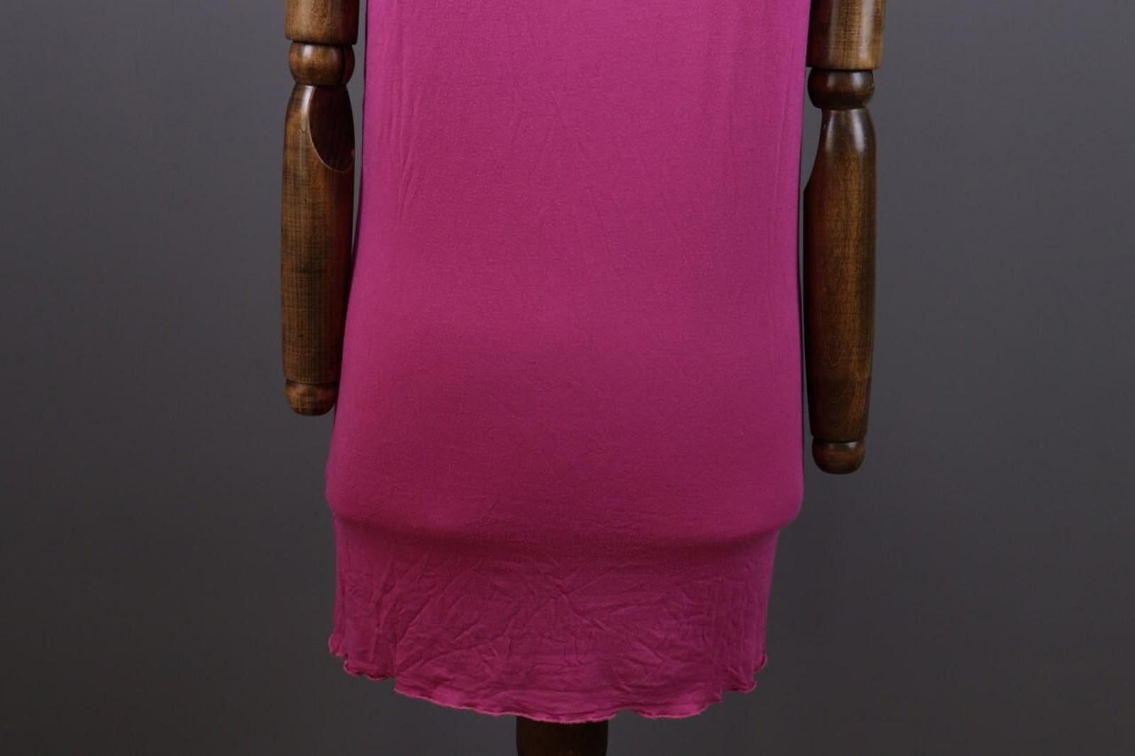 Designer Gudrun Sjödén Pink Scoop Regular Fit Stretch Tank Dress Sz M Size M / US 6-8 / IT 42-44 - 8 Thumbnail