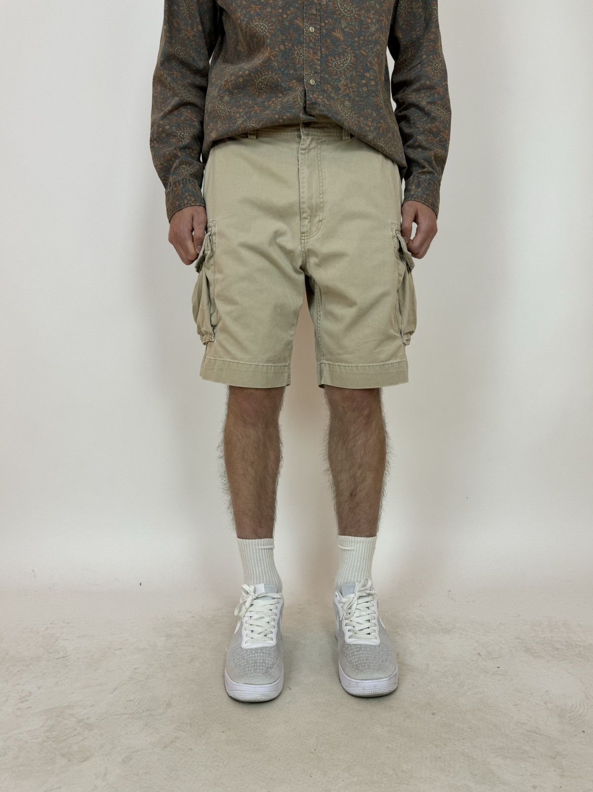 Vintage Polo Ralph Lauren Vintage Cargo Shorts Mens Size 35 Size US 35 - 9 Thumbnail