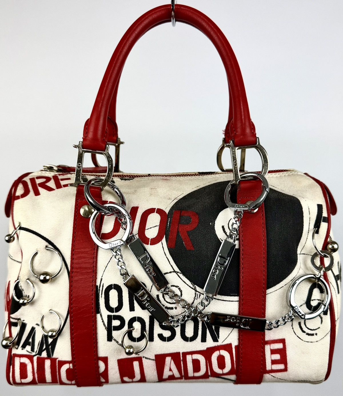Dior × John Galliano Dior - John Galliano - SS2004 - Hardcore Pierced Boston Bag Size ONE SIZE - 1 Thumbnail