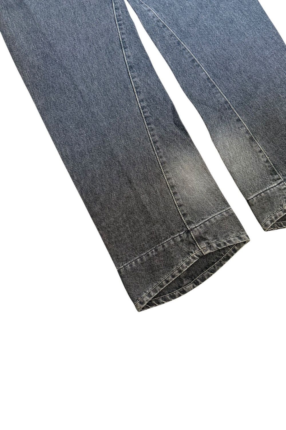 Levi's LEVI’S ENGINEERED JEANS 2009 GREY WASHED TWISTED LEG DENIM Size US 30 / EU 46 - 5 Thumbnail