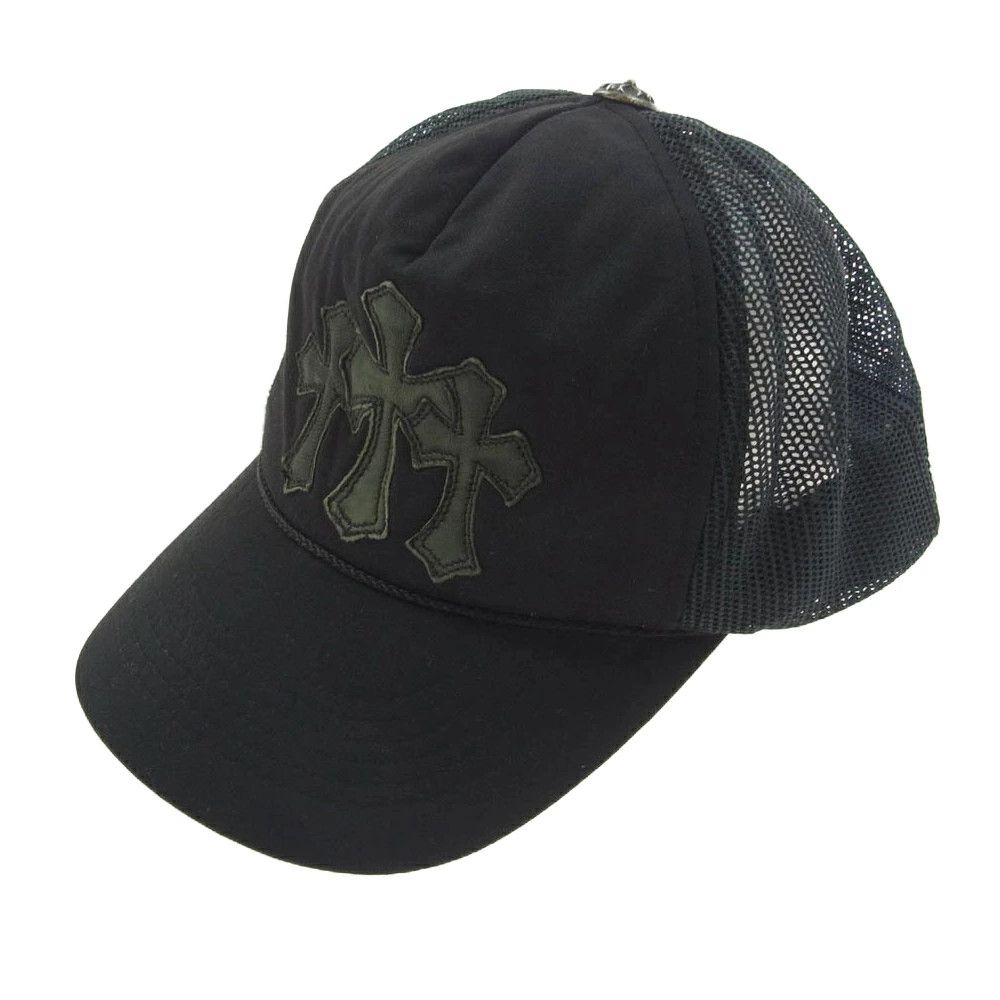 Chrome Hearts Cross Patch Cemetery Trucker Cap Hats