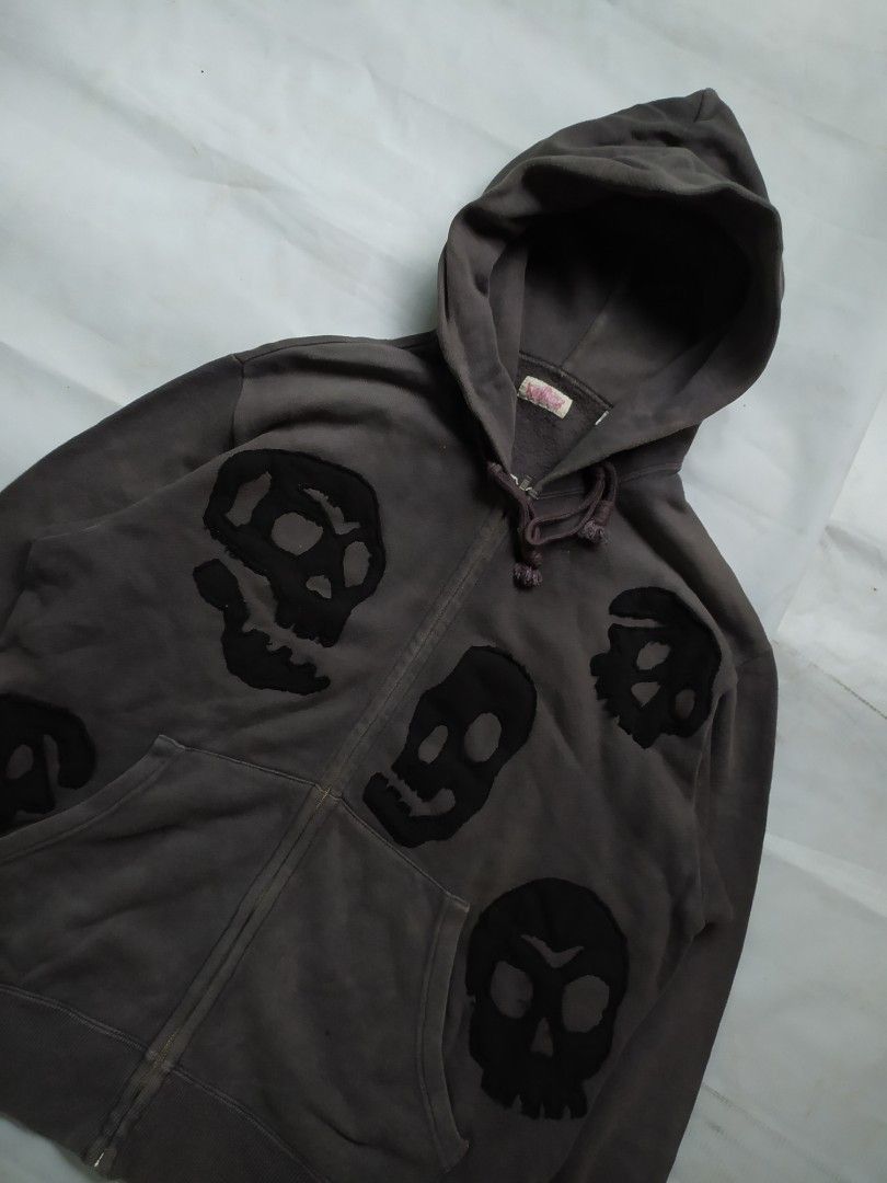 Beauty Beast × Hysteric Glamour × Japanese Brand Skul logo hoodie japan Iswn retro punk style Size US L / EU 52-54 / 3 - 2 Thumbnail