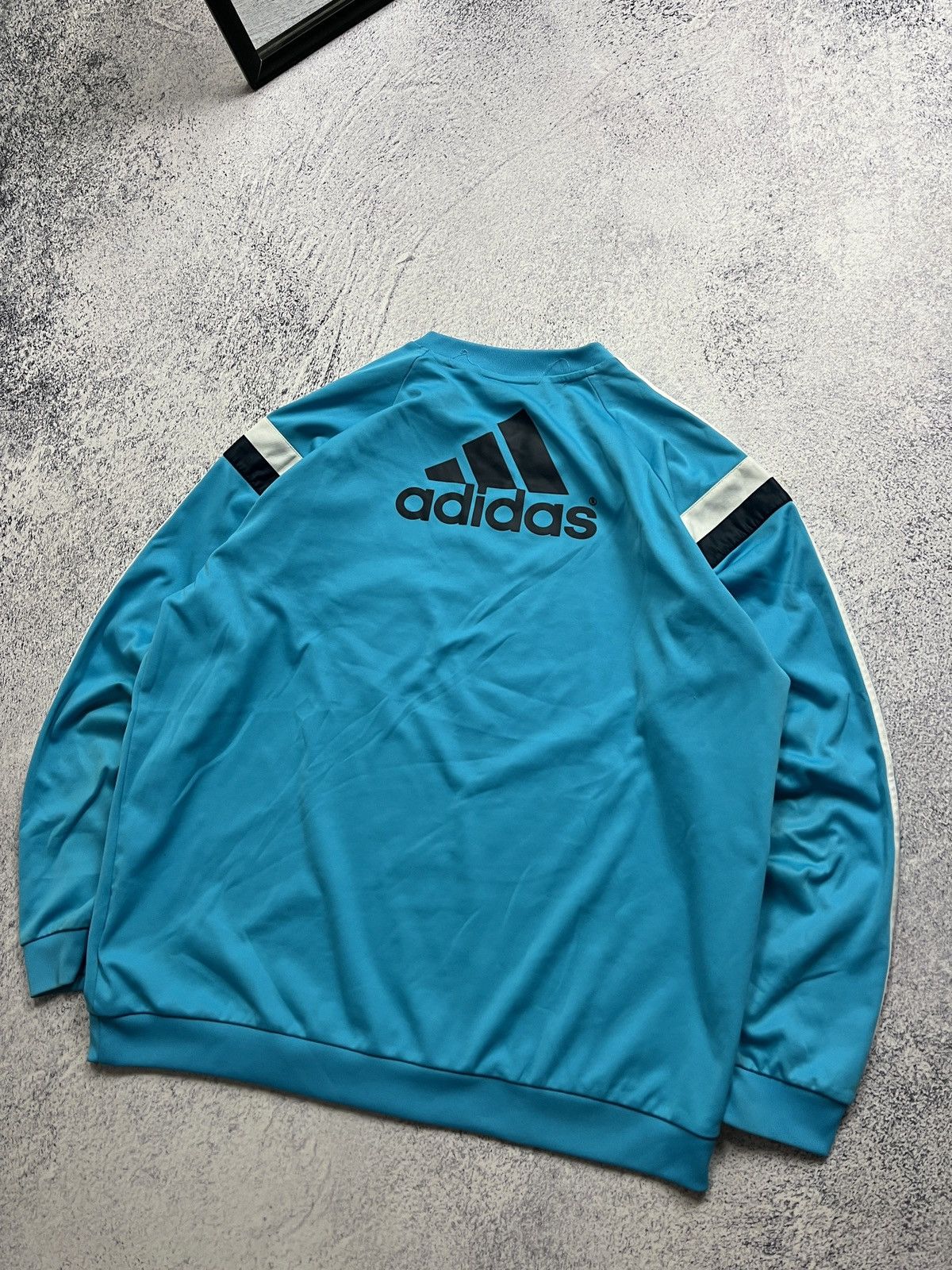 Adidas ⚽️ Adidas Chelsea 2014 Soccer Training Sweatshirt Football Size US XL / EU 56 / 4 - 9 Thumbnail