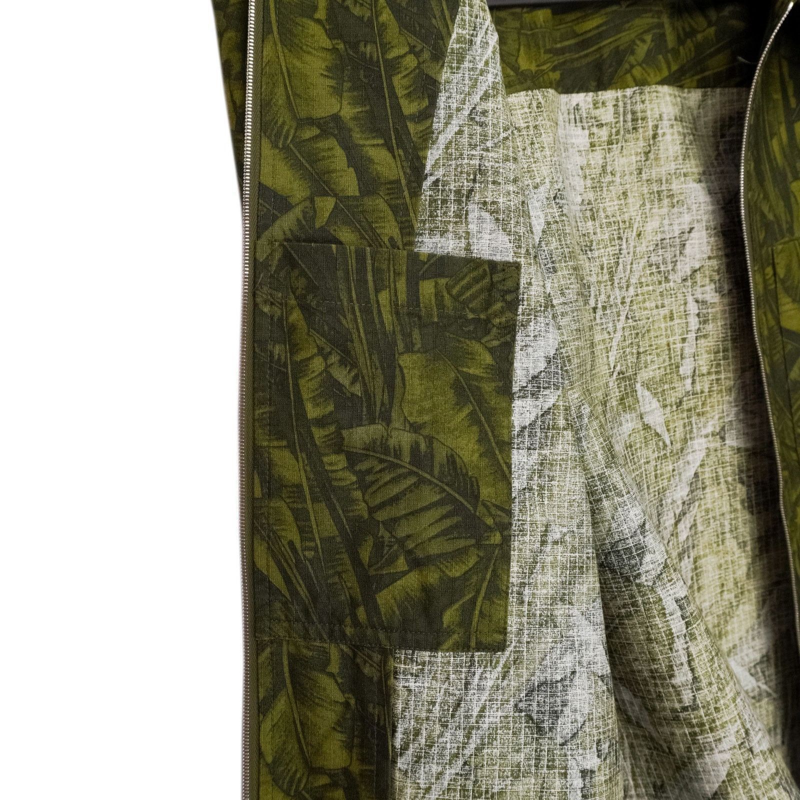 A.P.C. A.P.C. Harry Camouflage Print Green Ripstop Zip Jacket Size US L / EU 52-54 / 3 - 12 Thumbnail