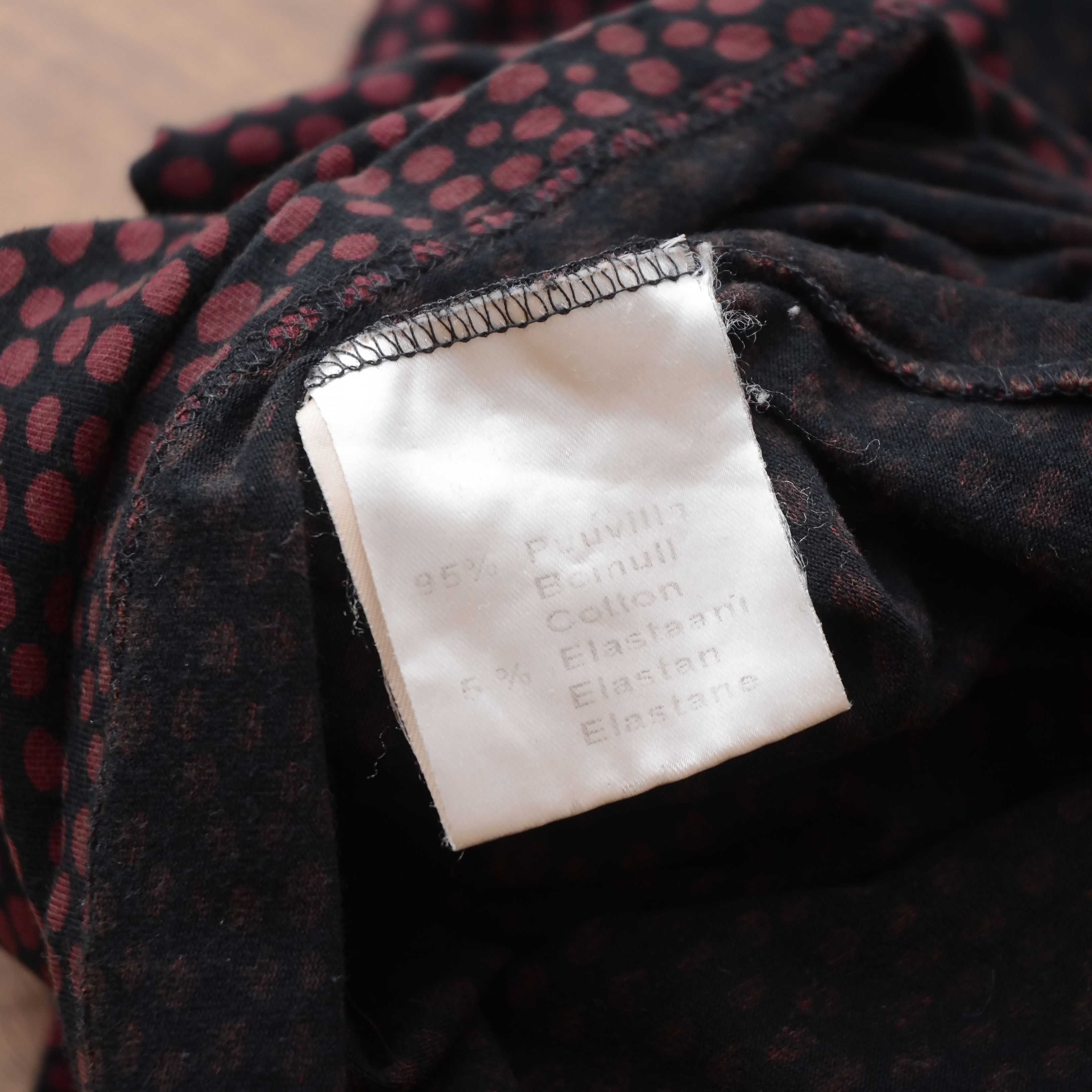 Marimekko MARIMEKKO Mika Piirainen Polla Dot Pullover Blouse size S Size S / US 4 / IT 40 - 11 Thumbnail