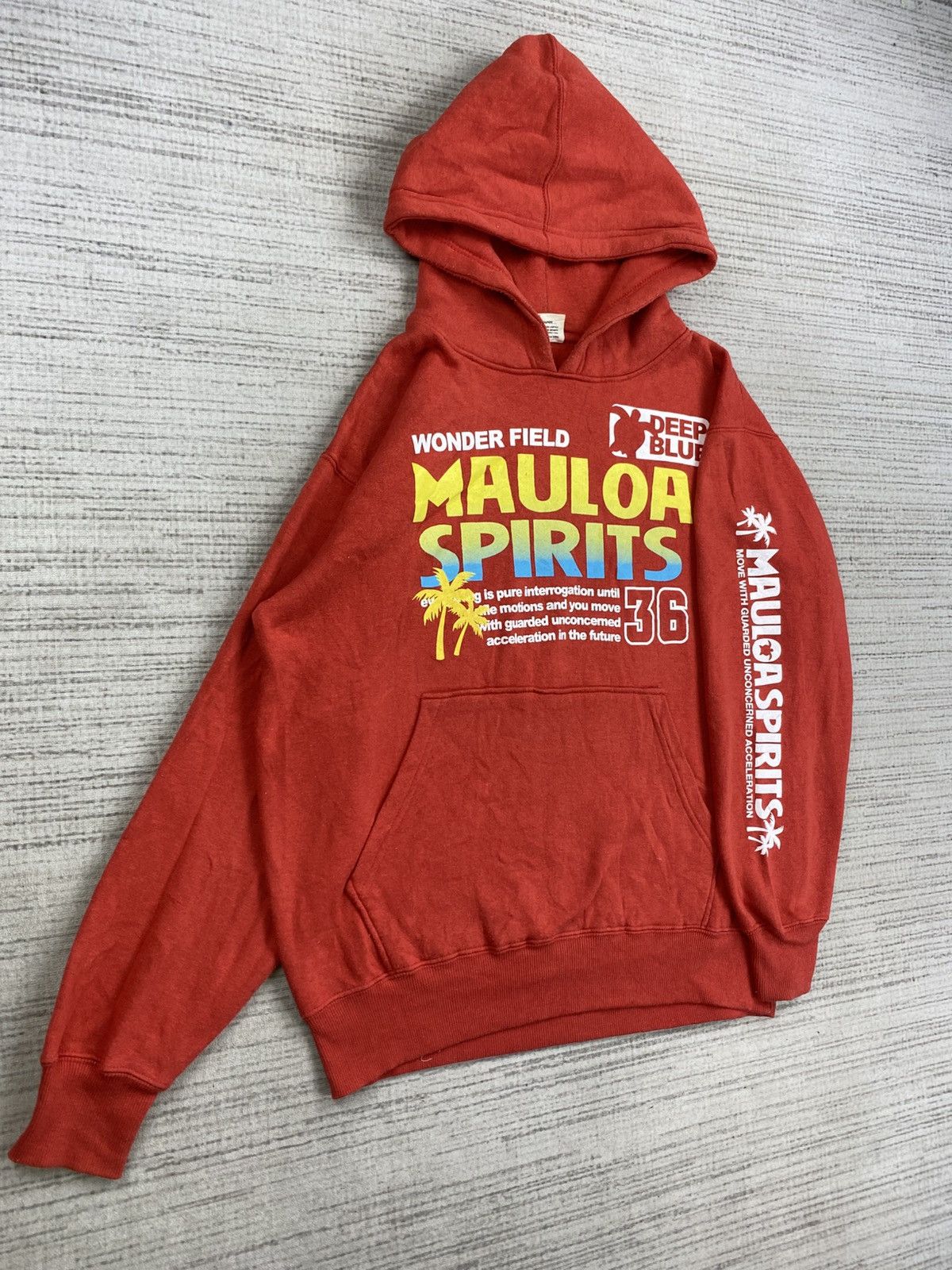 If Six Was Nine × Japanese Brand Vintage Beaumere Mauloa Spirits Print Sweatshirt Hoodie Size US L / EU 52-54 / 3 - 3 Thumbnail