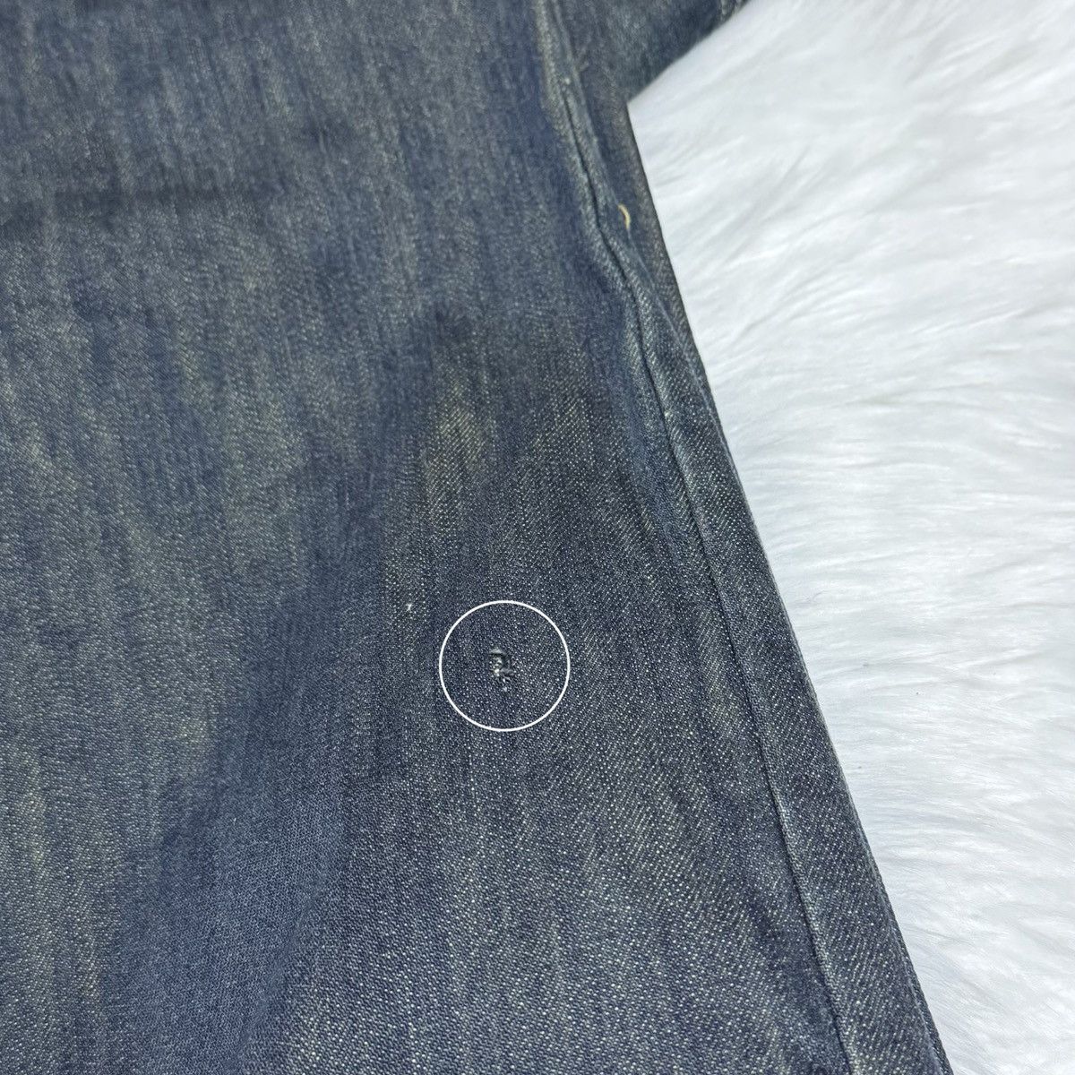 If Six Was Nine 📌 Vintage Red Herring Y2K Distressed Bootcut Washed LGB Jean Size US 32 / EU 48 - 20 Thumbnail