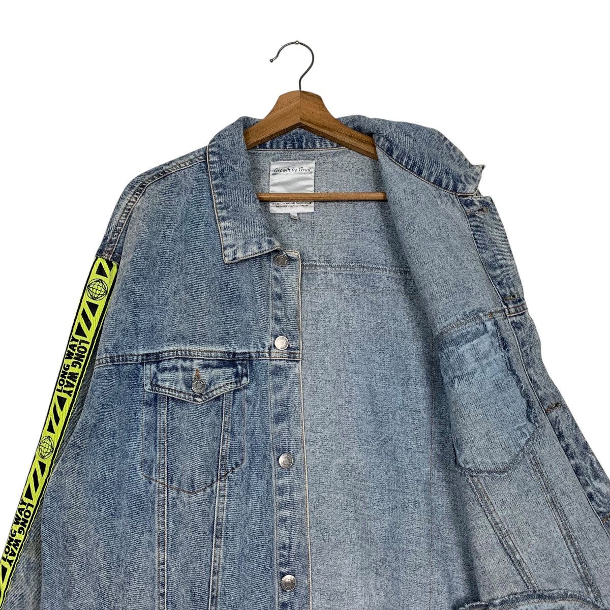 Japanese Brand Japanese Brand Growth By Grail Denim Jacket Size US L / EU 52-54 / 3 - 10 Thumbnail