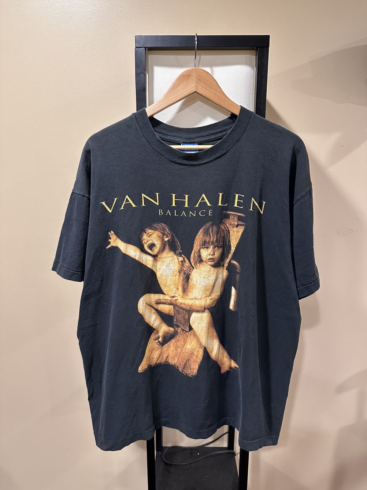 Vintage Van Halen 1995 Twins Balance Tour Band T-Shirt