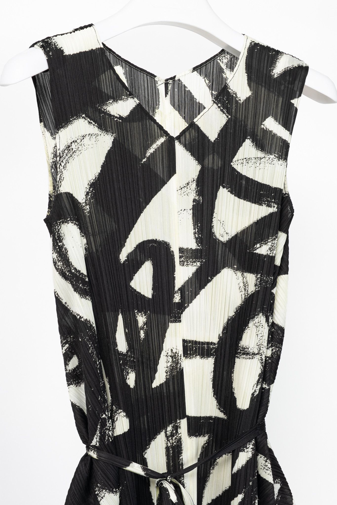 Pleats Please Issey Miyake Pleats Please Issey Miyake Spin Printed Midi Swing Dress Size XL / US 12-14 / IT 48-50 - 3 Thumbnail