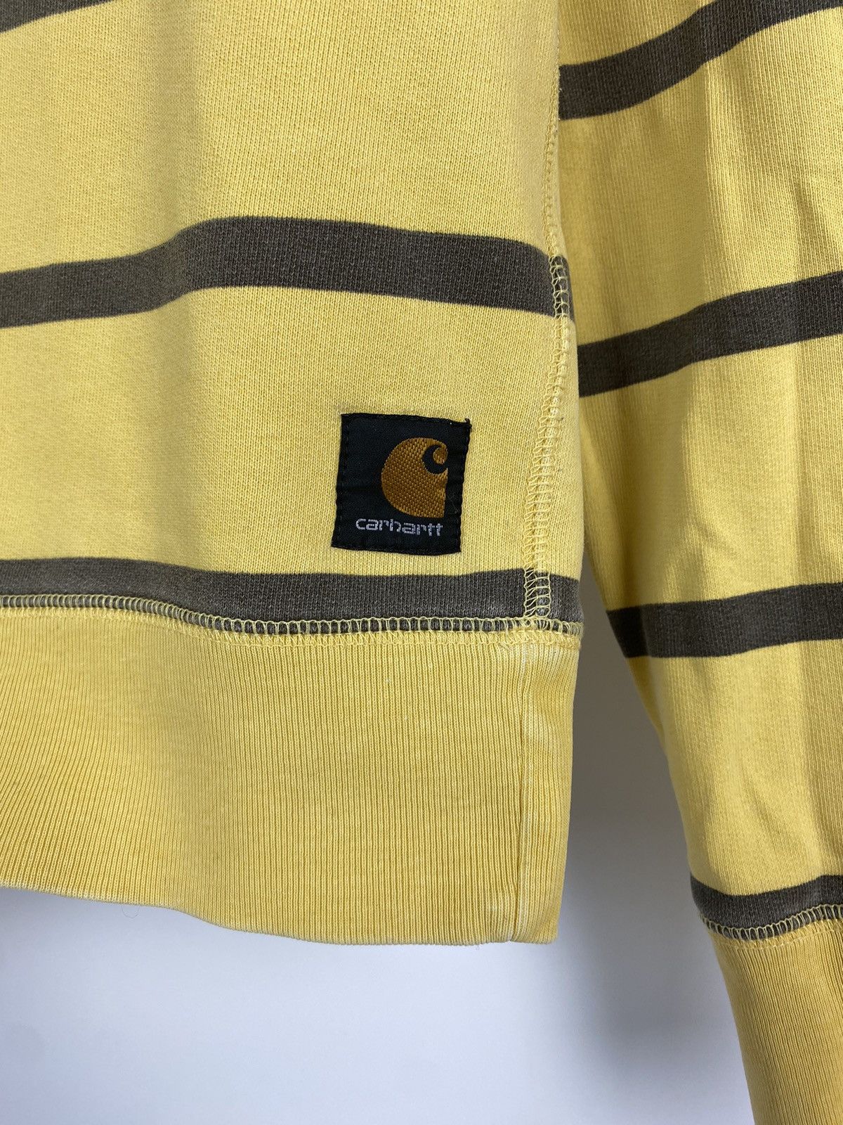 Carhartt Y2K Vintage Carhartt Bee Stripe Chill Sweat Hoodie Size US M / EU 48-50 / 2 - 7 Thumbnail