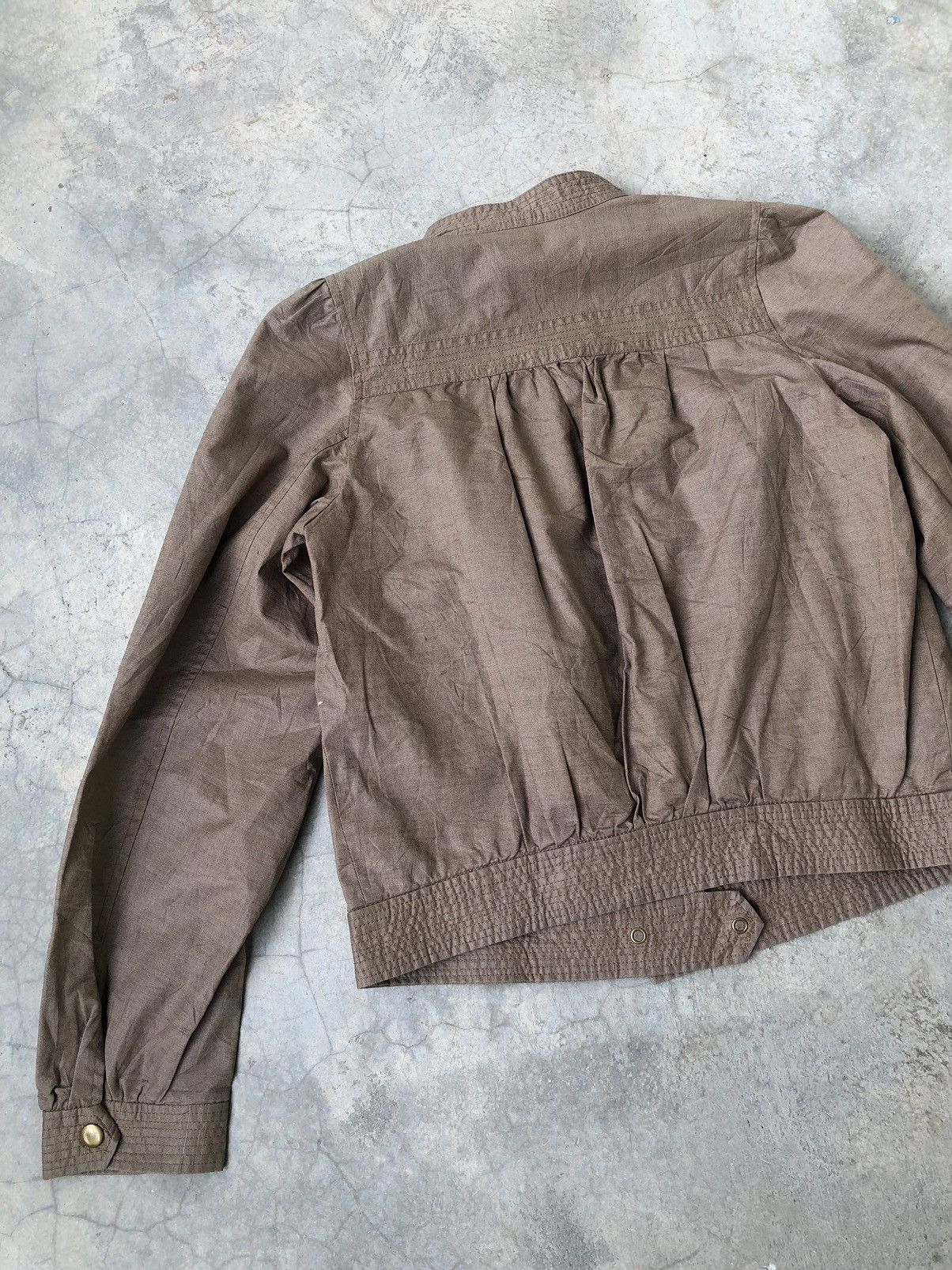Issey Miyake Vintage issey Miyake Tsumori Chisato Cropped Button Jacket Size XS / US 0-2 / IT 36-38 - 19 Thumbnail