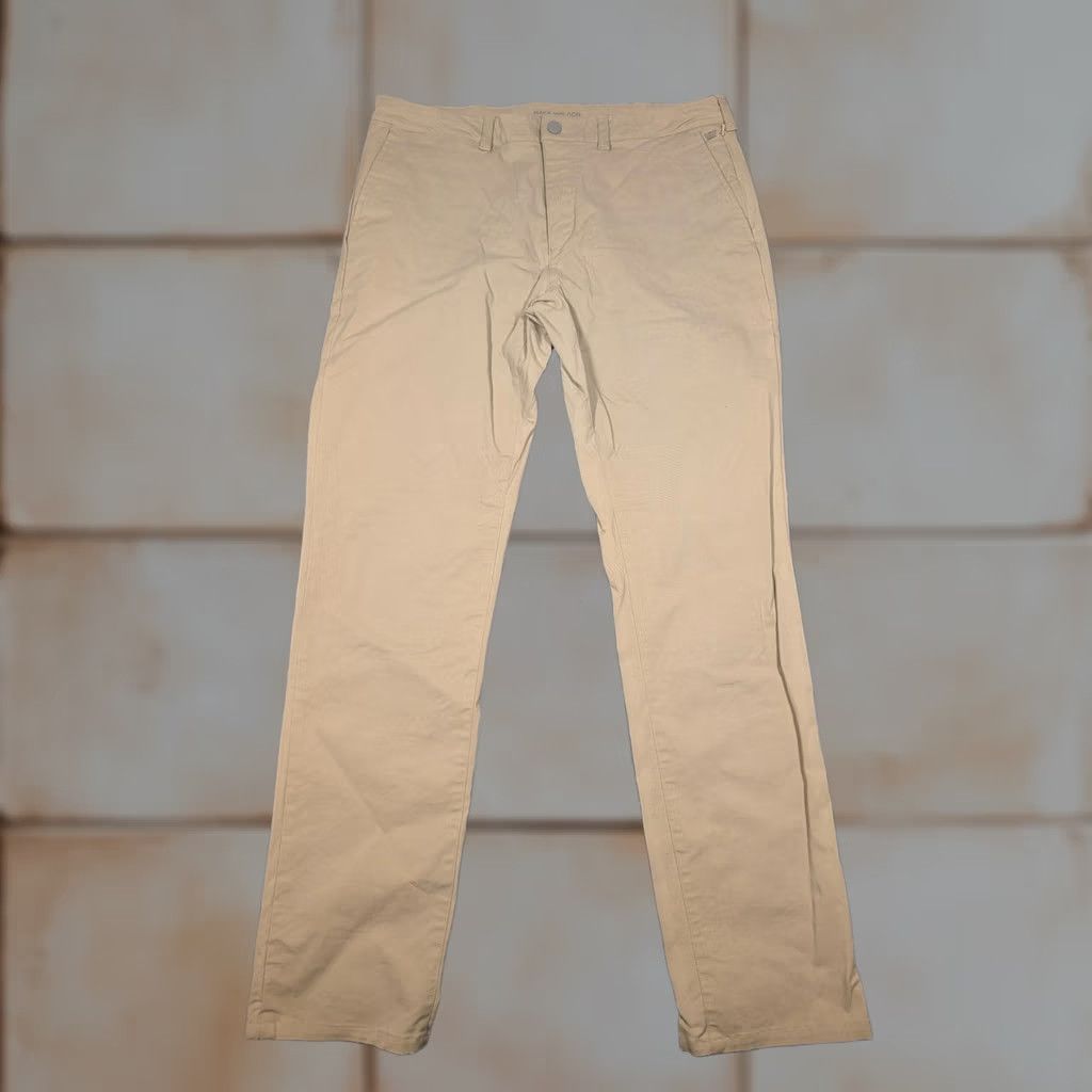 Vintage Mack Weldon Pants Mens 34x34 Beige Stretch Chino Golf Casual Performance Shirt Size US 34 / EU 50 - 1 Thumbnail