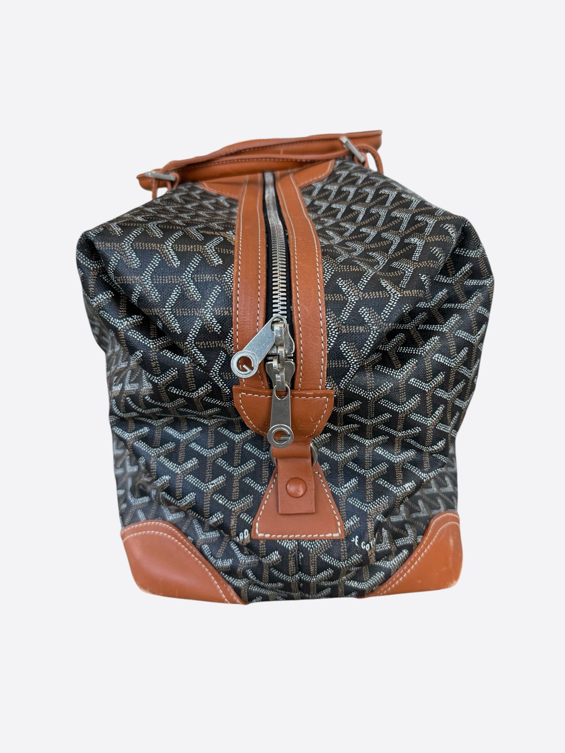Goyard Goyard Black & Brown Boeing 55 Duffel Bag Size ONE SIZE - 2 Thumbnail