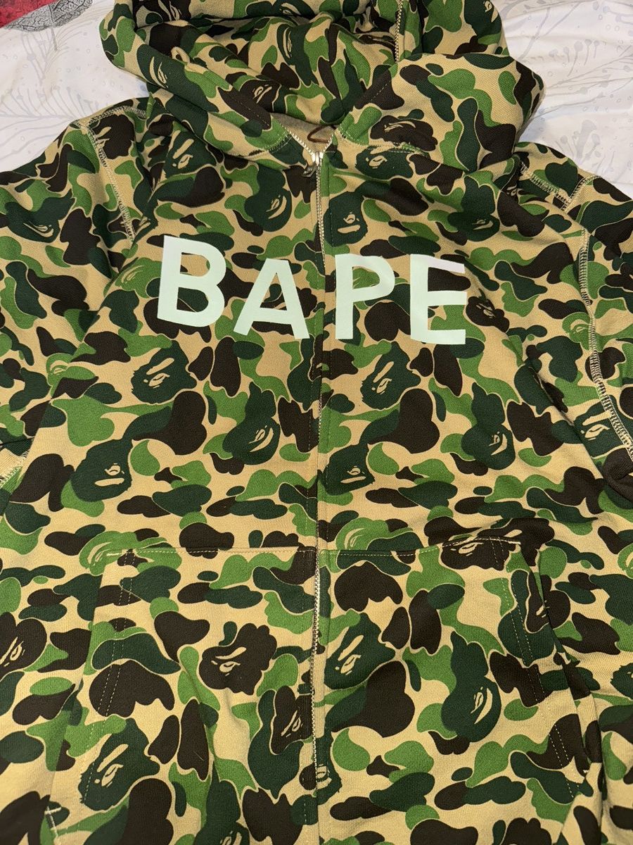 Bape ABC Camo Bape Full Zip Hoodie Size US XL / EU 56 / 4 - 2 Thumbnail