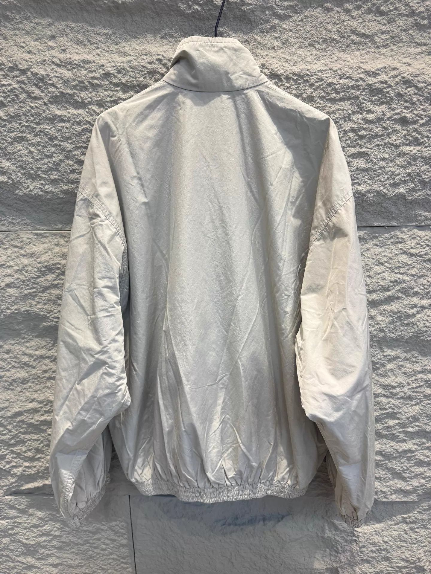 Balenciaga Balenciaga 23SS BB Embroidered Oversized Unisex Cream Jacket Size S / US 4 / IT 40 - 5 Thumbnail