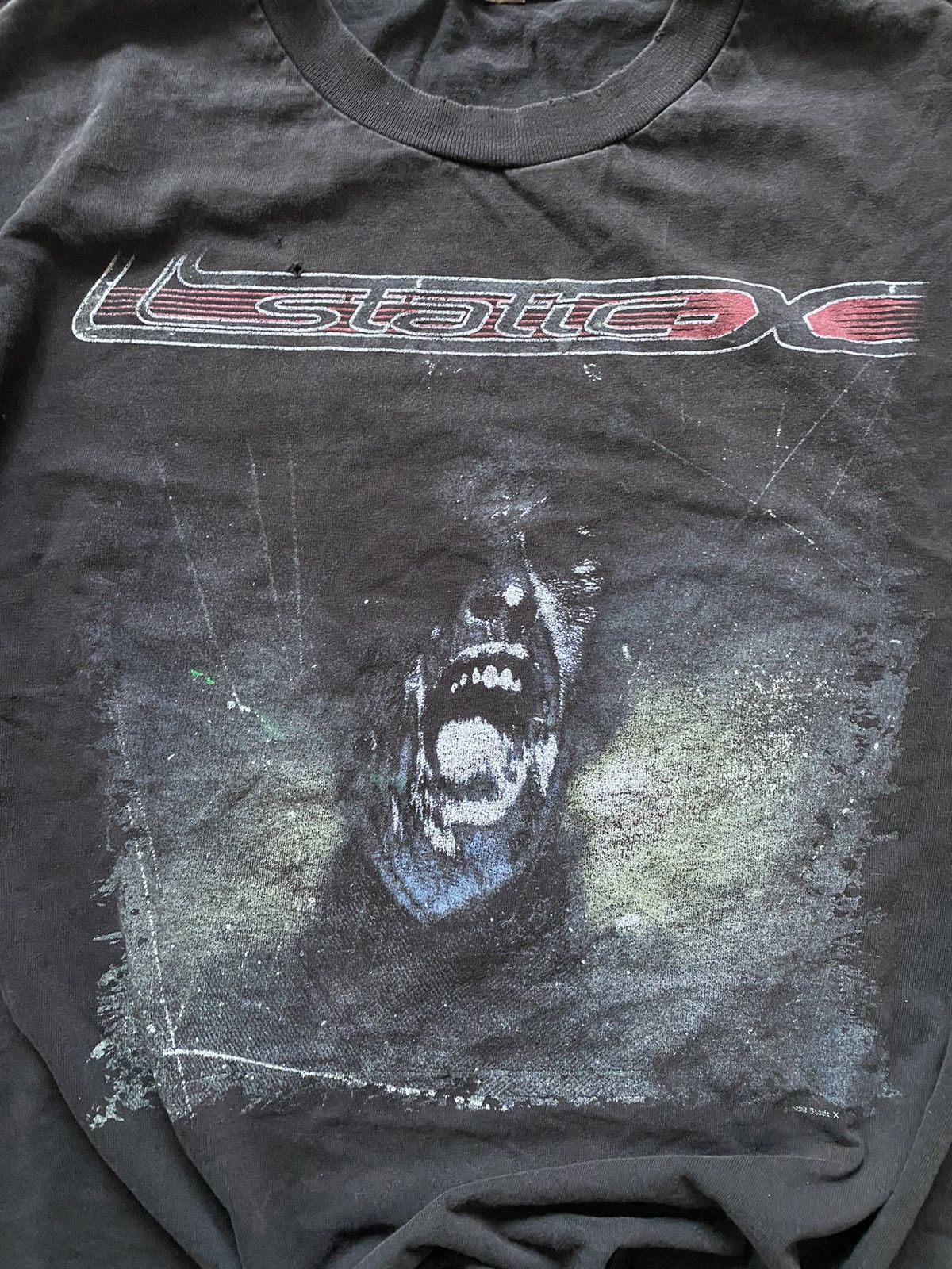 Vintage Vintage 90’s Staticx band tshirt Grailed