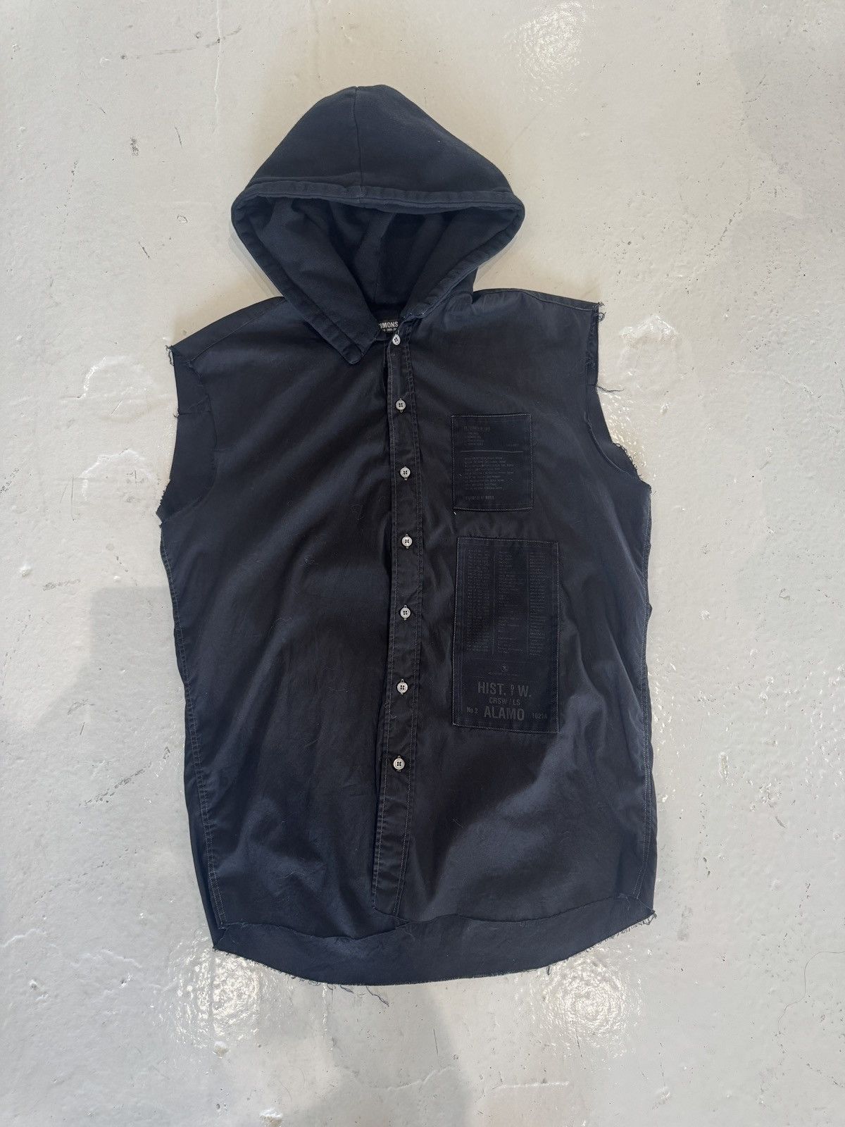 Raf Simons Raf Simons AW05 Patched Shirt Size US M / EU 48-50 / 2 - 1 Thumbnail