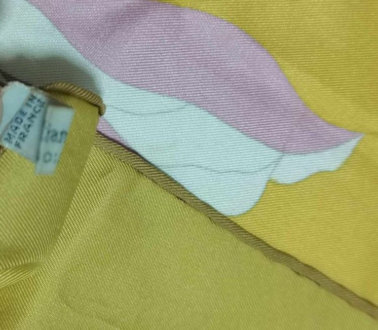 Christian Dior Monsieur Vintage Christian Dior silk scarf flower Size ONE SIZE - 4 Thumbnail