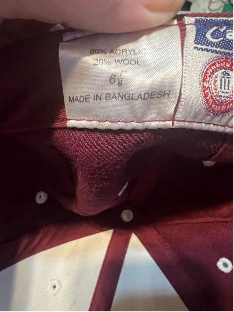 Other Captains Collection Mississippi State Baseball Cap Size 30 - 7 Thumbnail