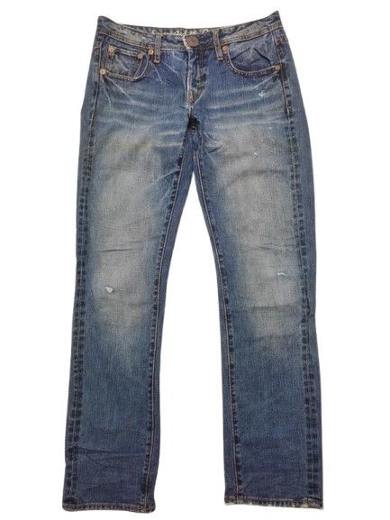 Japanese Brand × Vintage VINTAGE INTERNATIONAL BASIC JEANS DISTRESSED STYLE Size US 33 - 1 Thumbnail