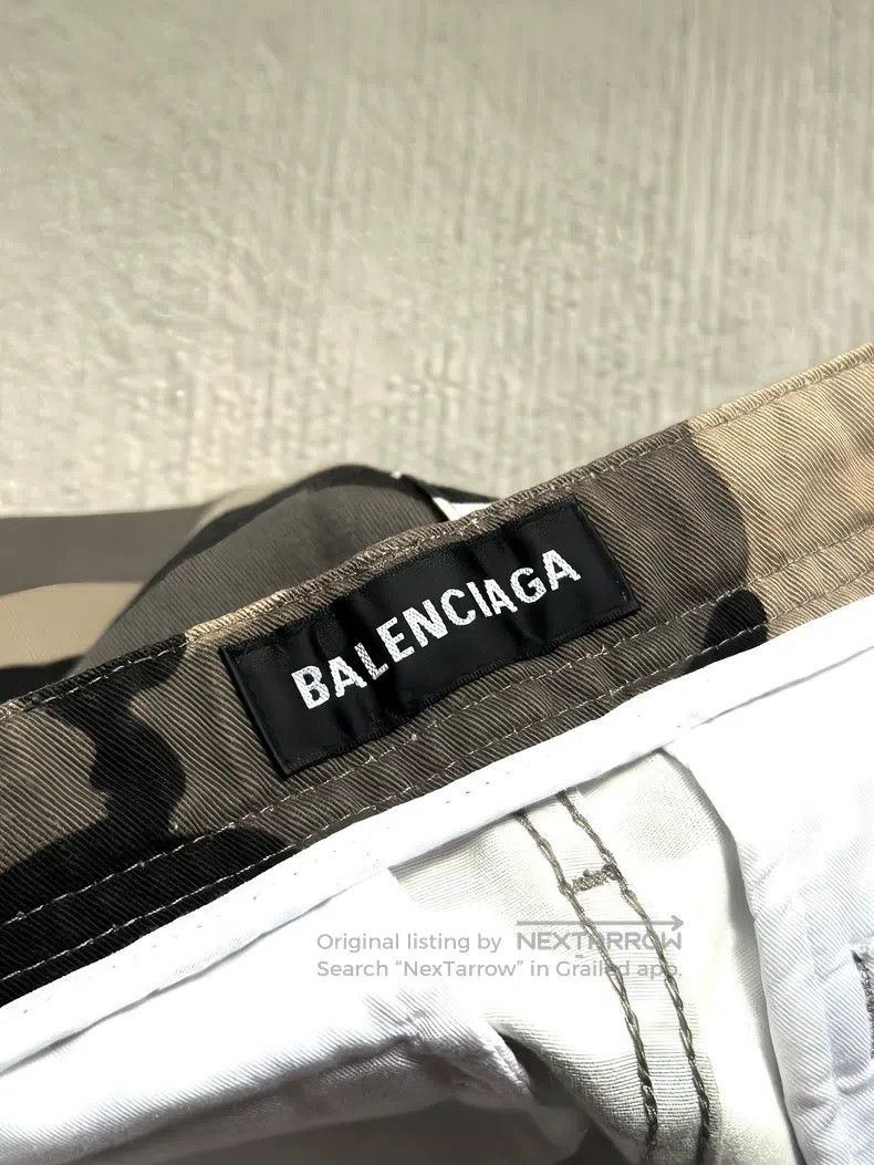 Balenciaga Balenciaga Camouflage Cargo Work Pants Size US 30 / EU 46 - 3 Thumbnail