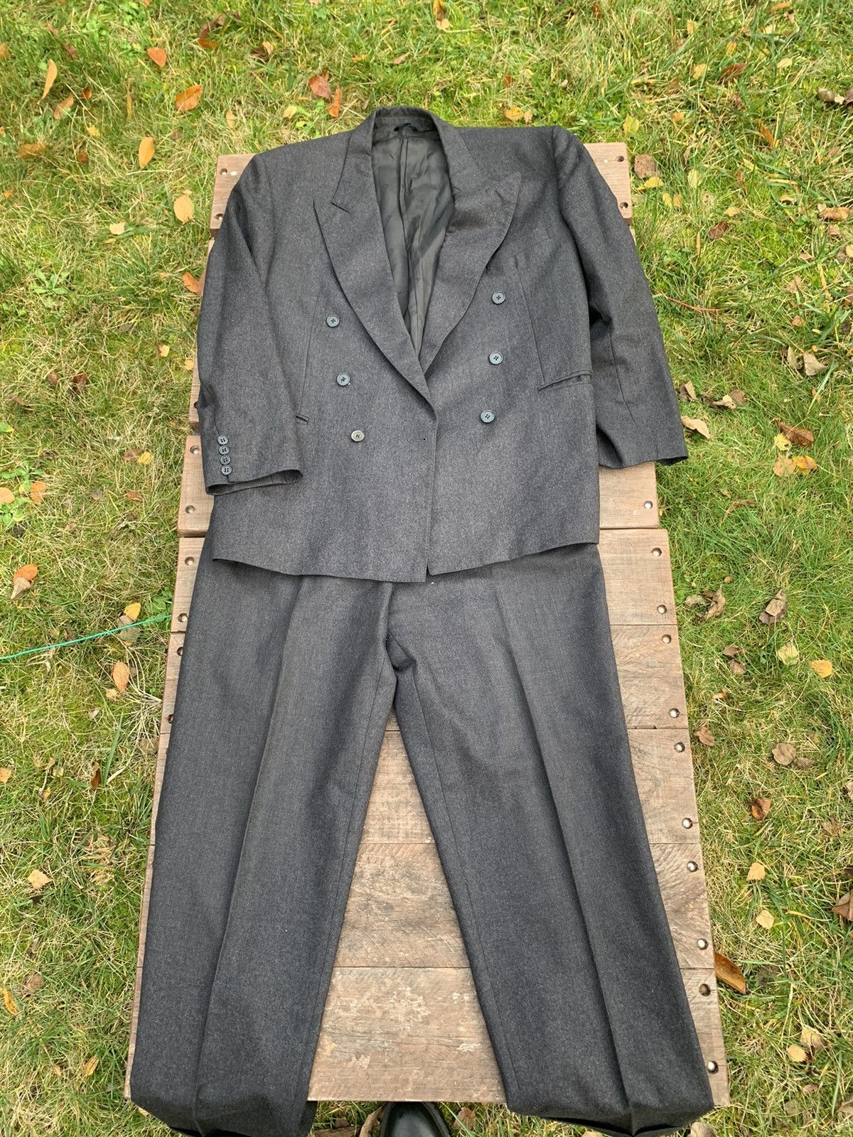 Christian Dior Monsieur Vintage Retro Old Money Christian Dior Suit Size 44R - 1 Thumbnail