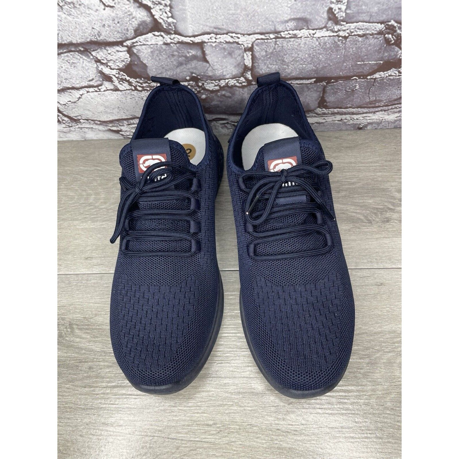 Ecko Unltd. Ecko Unltd Navy Blue Textile Fabric Lace Up Athletic Sneaker Size US 12 / EU 45 - 2 Thumbnail