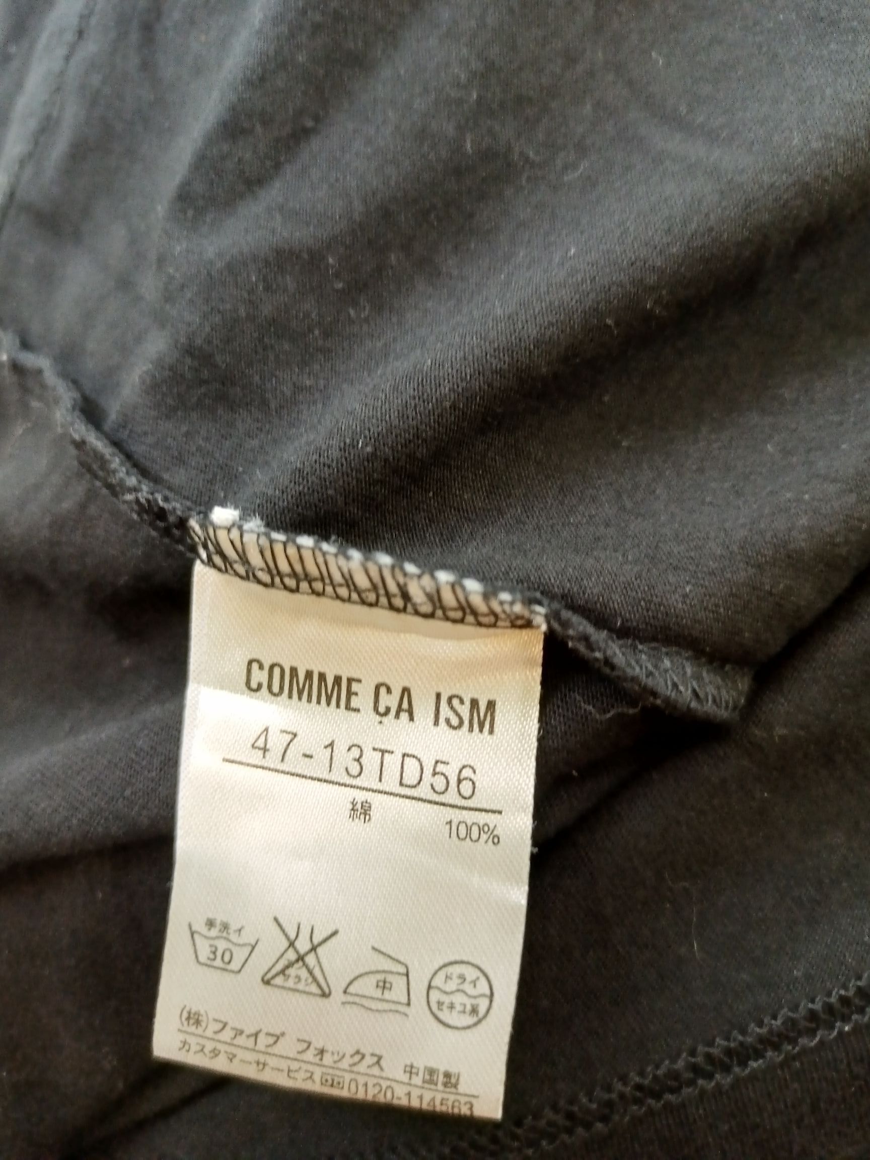 Comme Ca Ism × Japanese Brand Comme Ca Ism Black T-shirt Size US L / EU 52-54 / 3 - 11 Thumbnail