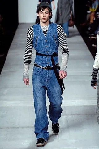 Marc Jacobs RARE VINTAGE RUNWAY ORIGINAL SAMPLE MARC JACOBS JEANS Size US 30 / EU 46 - 1 Thumbnail