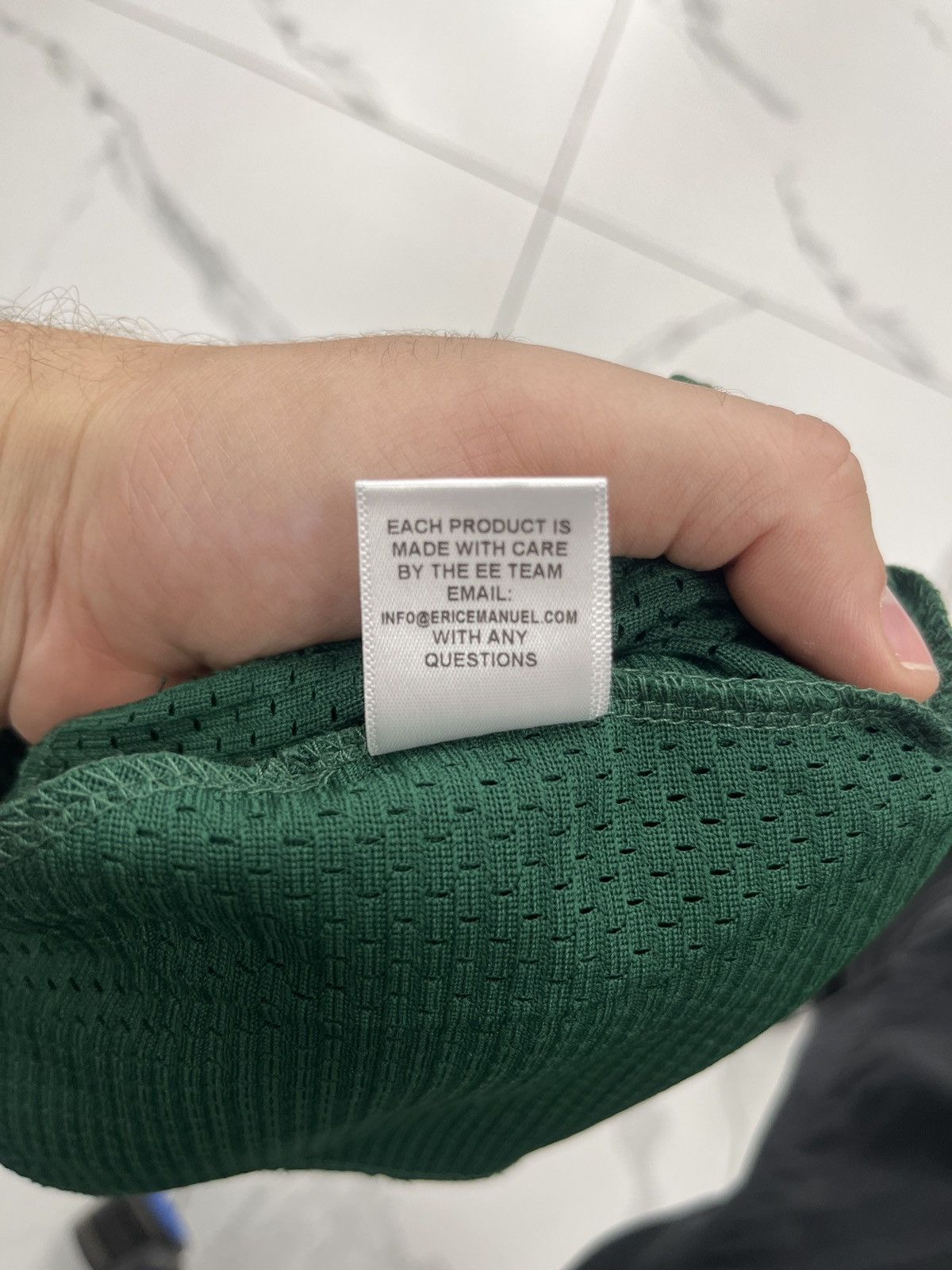 Eric Emanuel Eric Emanuel Eagles Superbowl Shorts "Green" Size US 32 / EU 48 - 3 Thumbnail