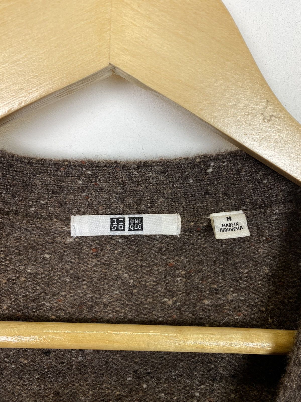 Uniqlo Uniqlo Wool/Nylon Men’s Cardigan Chunky Knit V-Neck Luxury Size US M / EU 48-50 / 2 - 4 Thumbnail