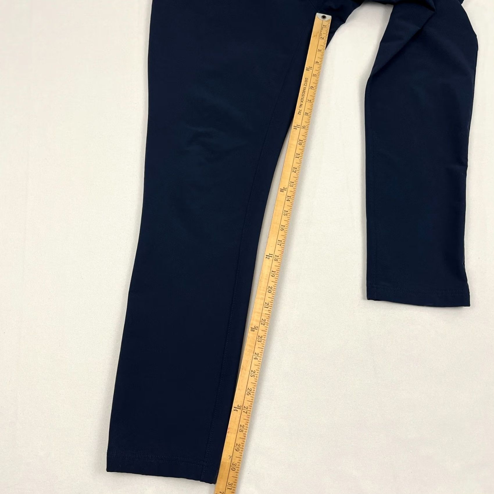 Vintage Public Rec Dealmaker Pants Mens 36x31 Slim Straight Navy Blue Travel Golf Chino Pants Regular Blue Mens Size US 36 / EU 52 - 5 Thumbnail