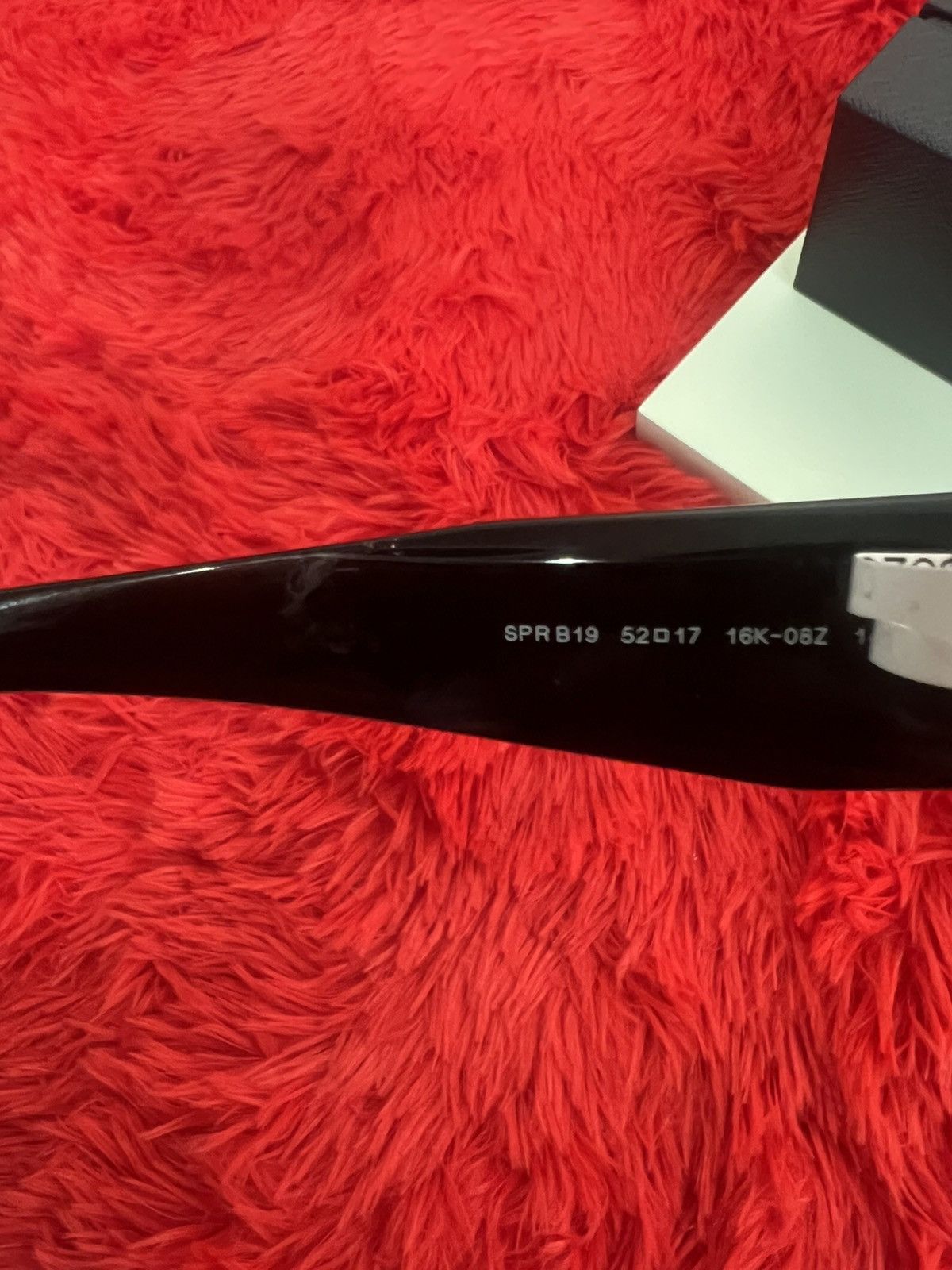 Prada Prada Black Sunglasses Size ONE SIZE - 4 Thumbnail