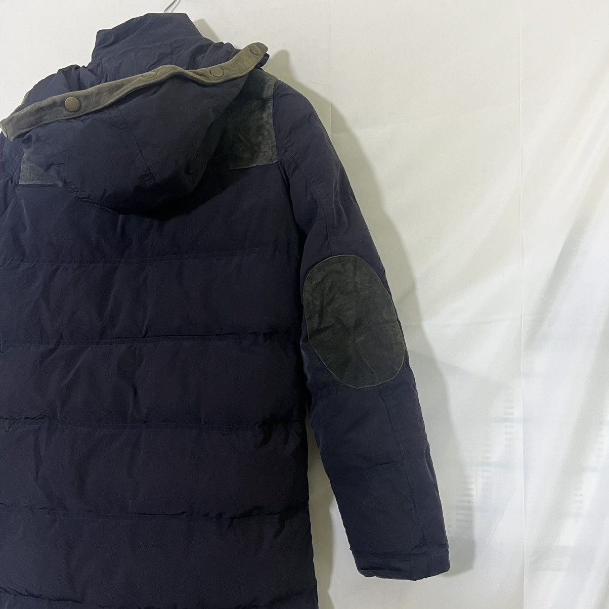 Ron Herman VINTAGE RON HERMAN SUEDE LEATHER PUFFER JACKET Size US XS / EU 42 / 0 - 14 Thumbnail